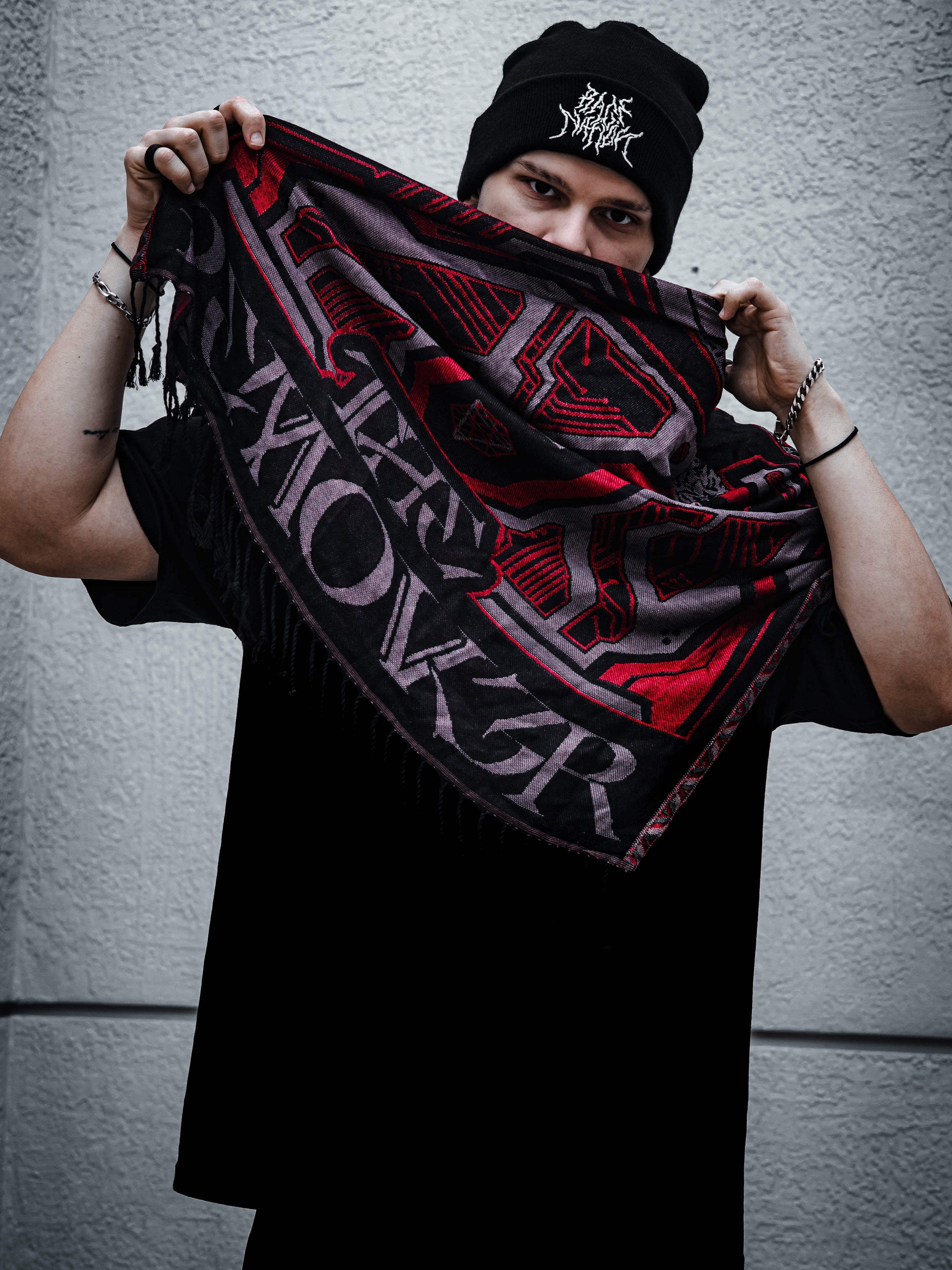 REMOVER OF OBSTACLES ✦ TEMPLE RED ✦ Festival Shawl Shawls