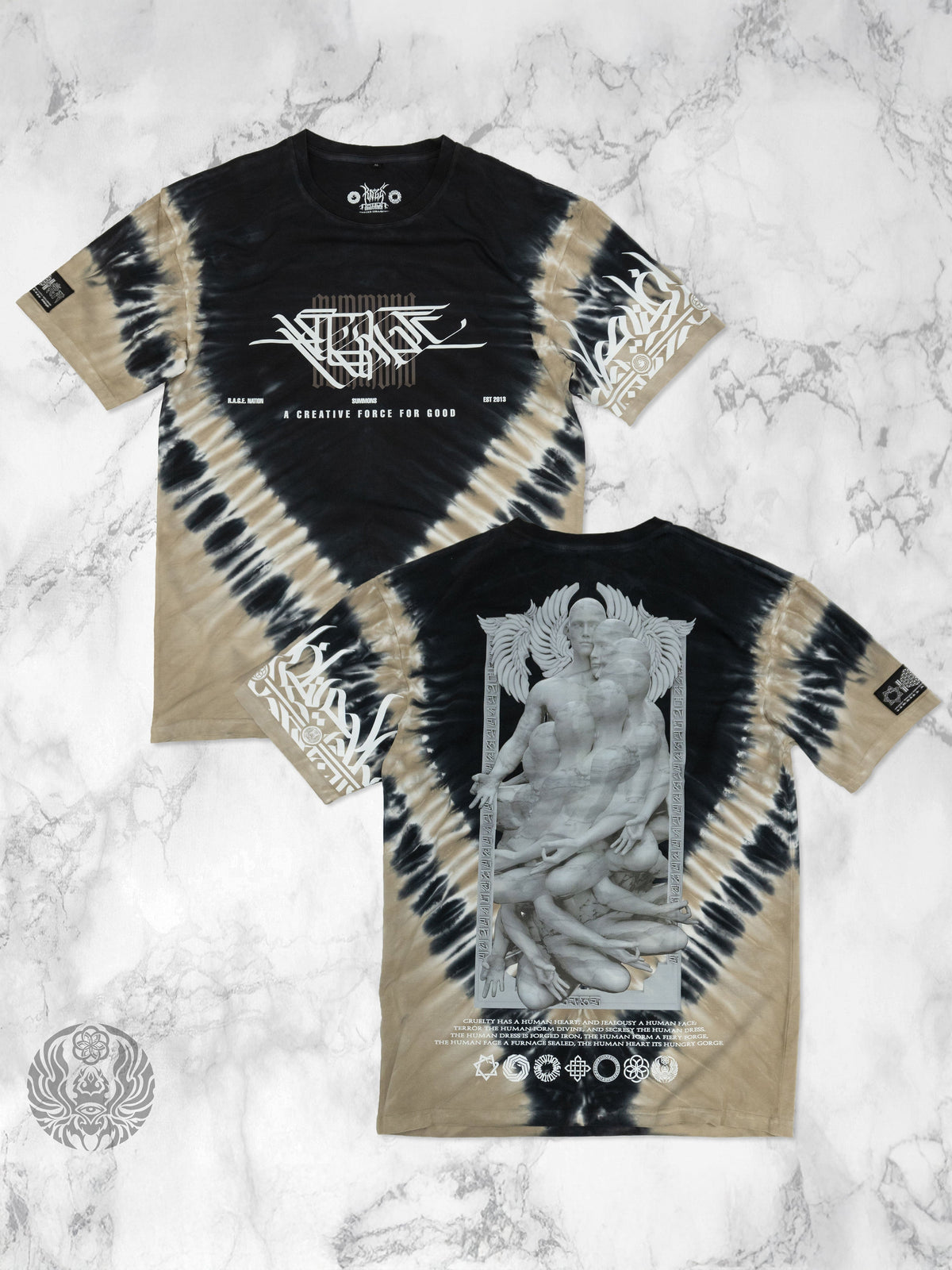 SEAT OF THE MIND ✦ SUMMONS x RNA ✦ Tie-Dye Premium T-Shirt T-Shirt