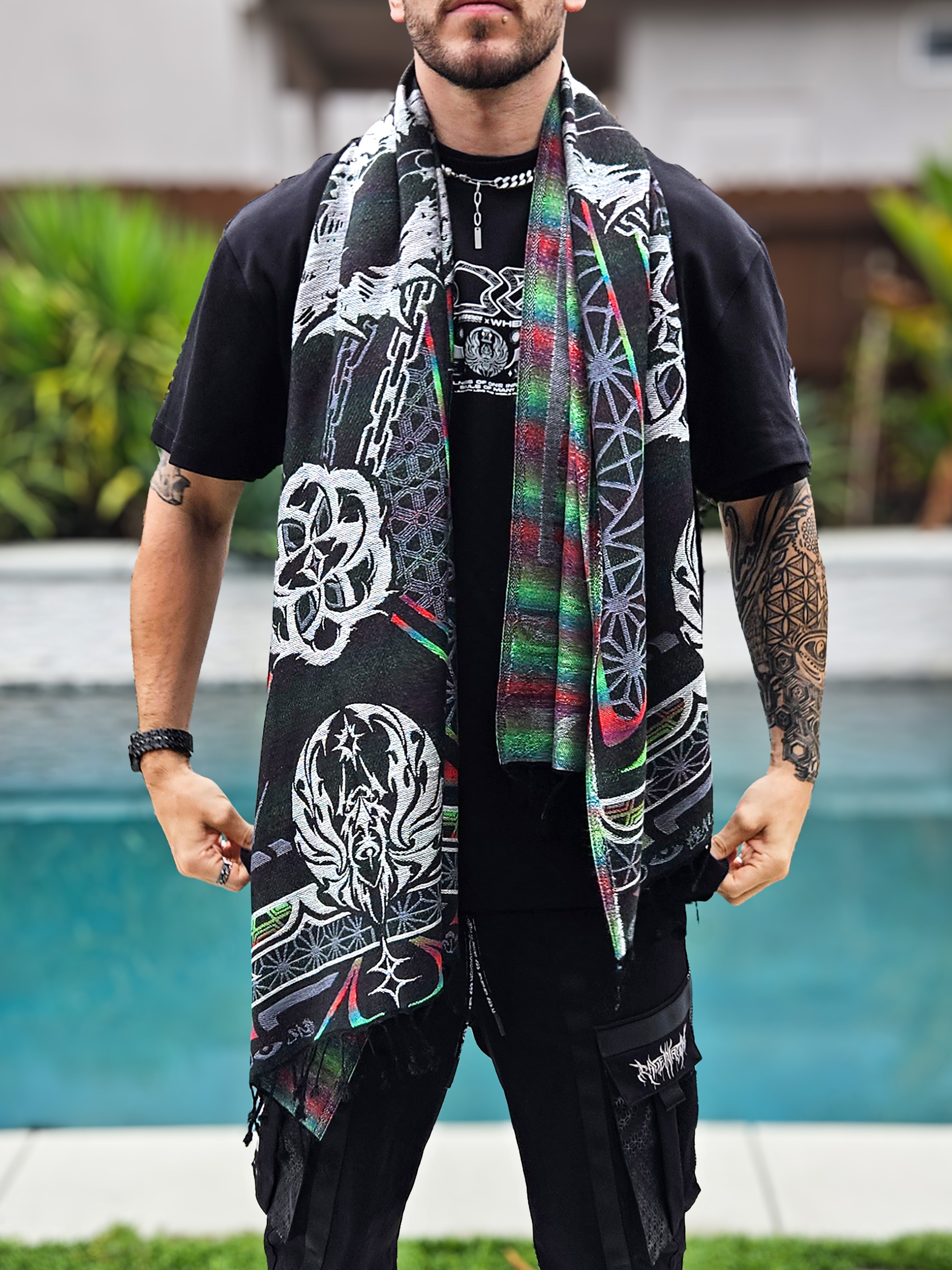 SEEDS OF LIGHT ✦ Rainbow Festival Shawl ✦ SHIPS 12/5 Shawls