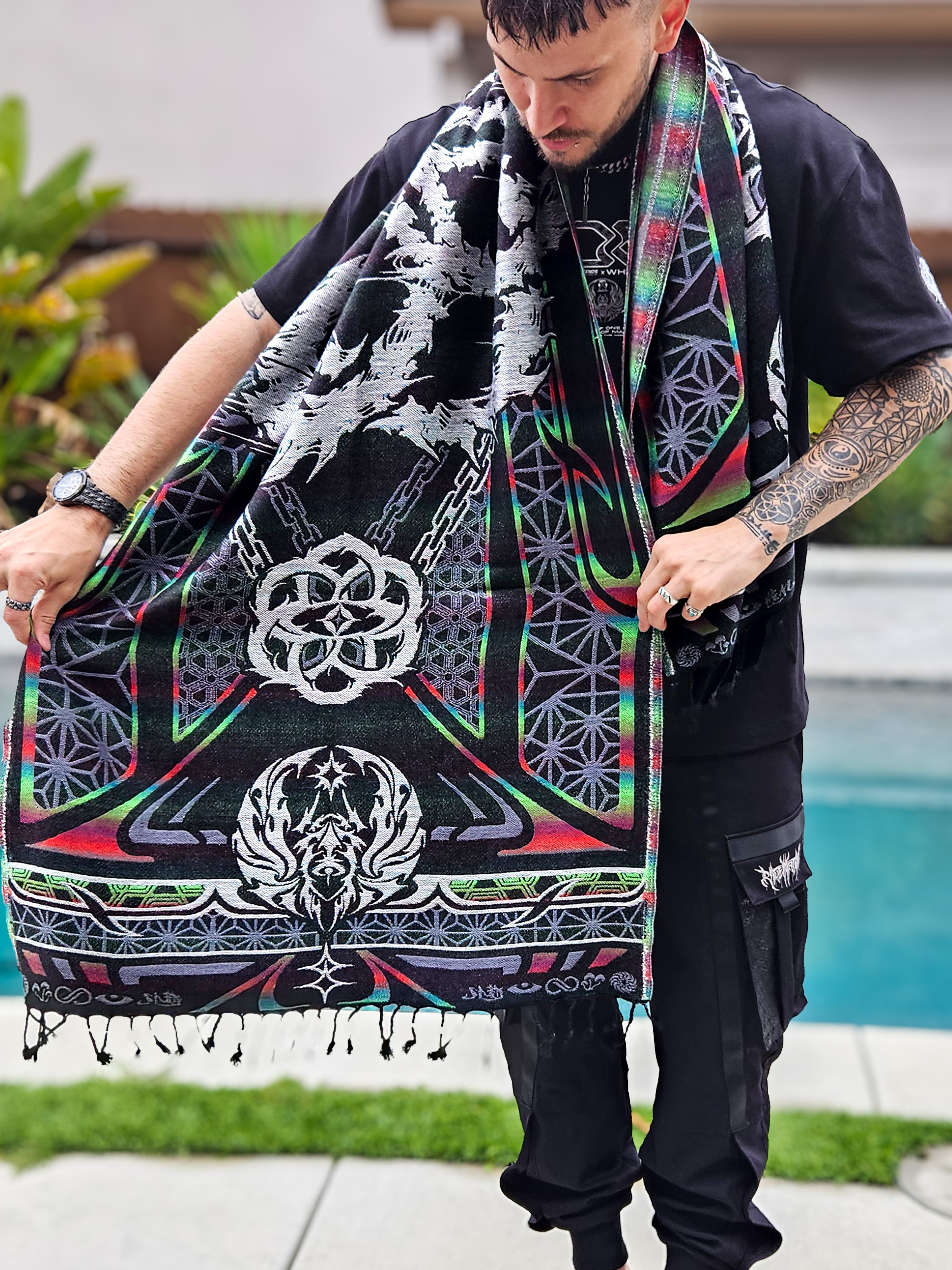 SEEDS OF LIGHT ✦ Rainbow Festival Shawl ✦ SHIPS 12/5 Shawls