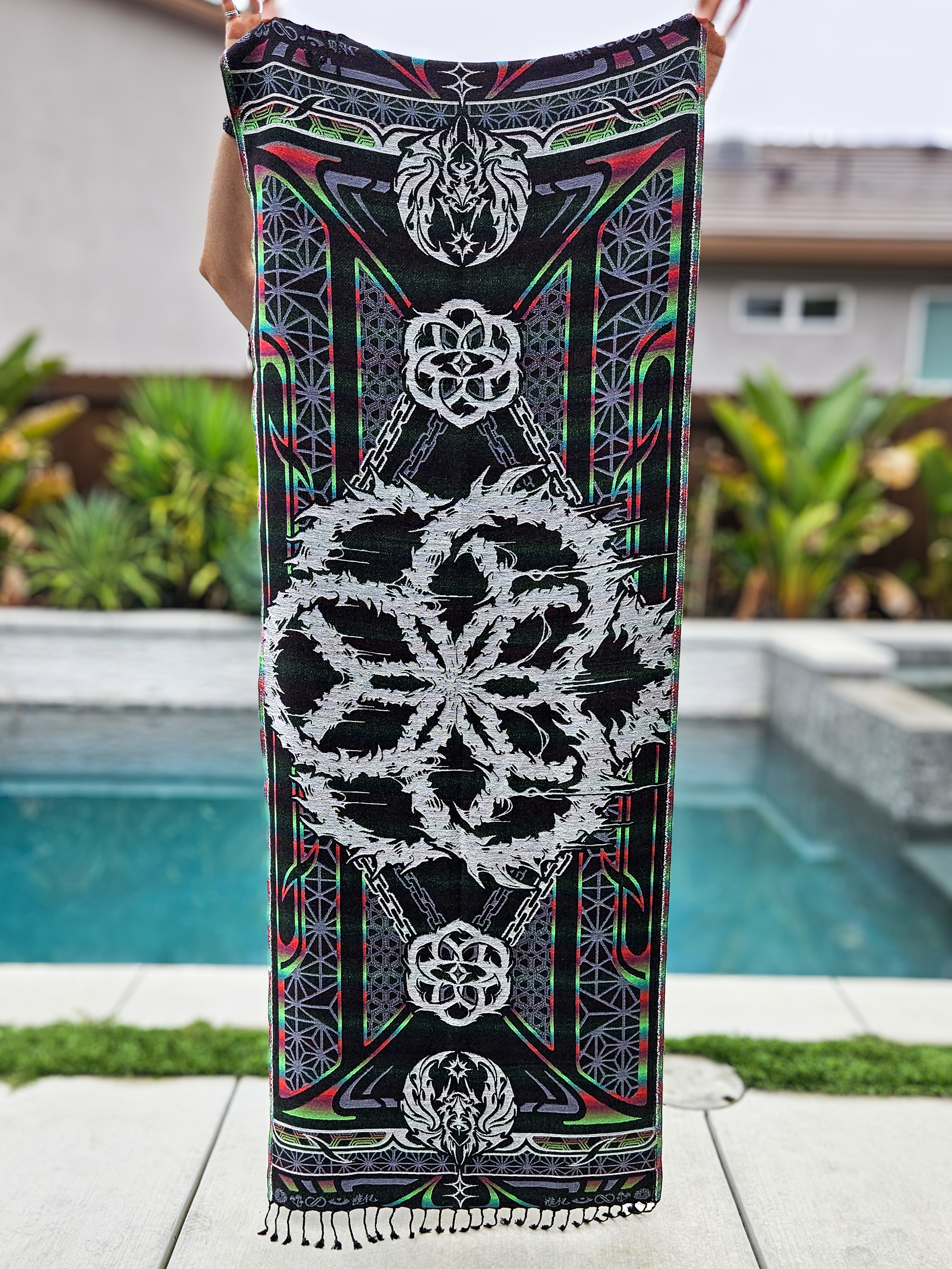 SEEDS OF LIGHT ✦ Rainbow Festival Shawl ✦ SHIPS 12/5 Shawls