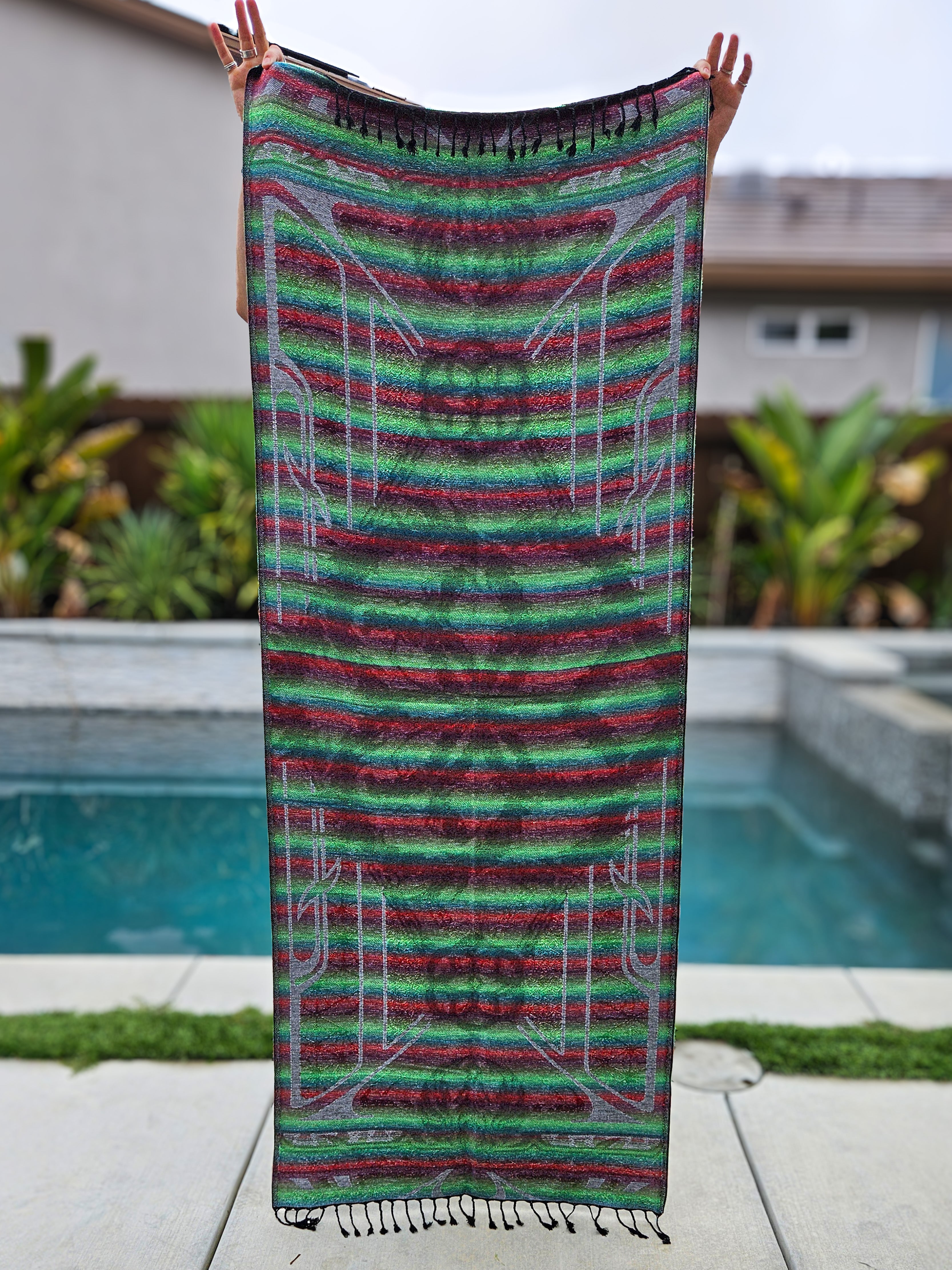 SEEDS OF LIGHT ✦ Rainbow Festival Shawl ✦ SHIPS 12/5 Shawls