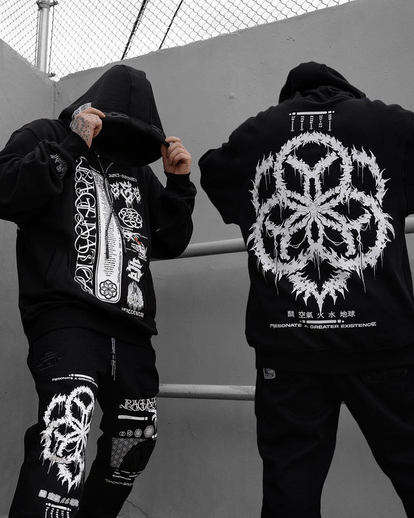 SEEDS of LIGHT ✦ 3 Pocket ✦ Oversized Hoodie Hoodie