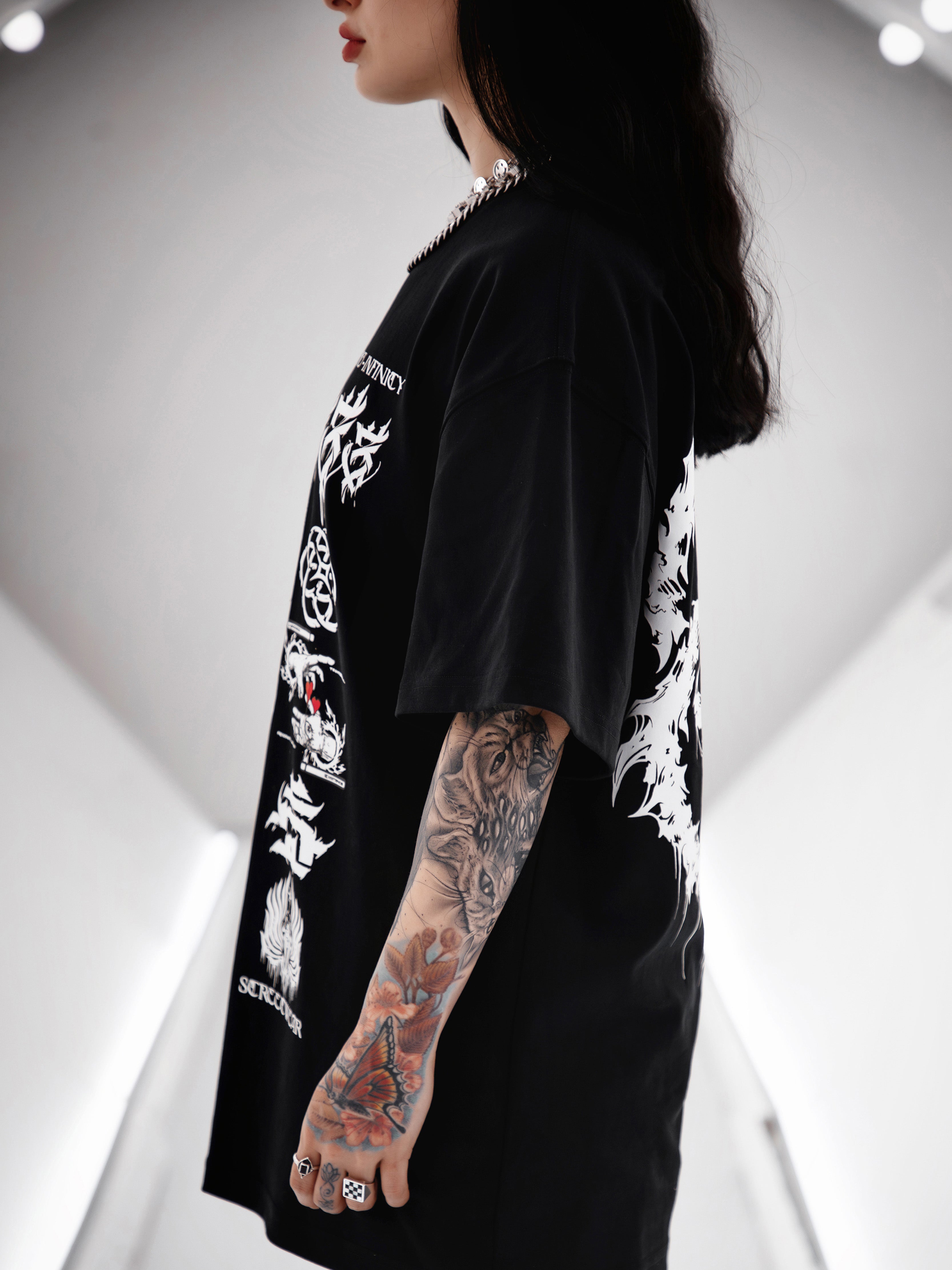 SEEDS OF LIGHT V1 ✦ Oversized Premium T-shirt T-Shirt
