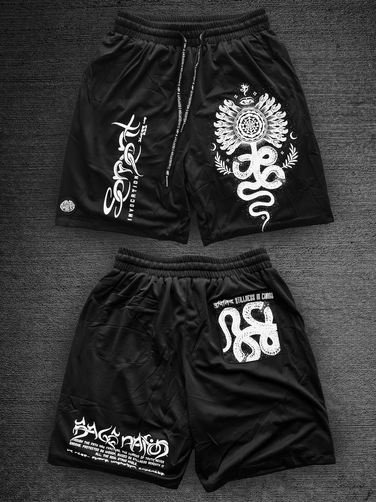 SERPENT INVOCATION ✦ Activewear Shorts ✦ Estimated Arrival 7/26 Shorts