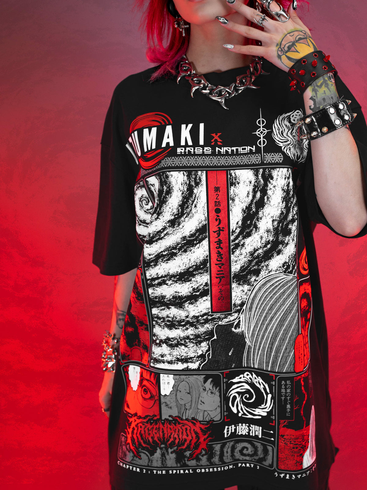 OFFICIAL UZUMAKI ✦ SPIRAL OBSESSION ✦ Collectible Tee T-Shirt