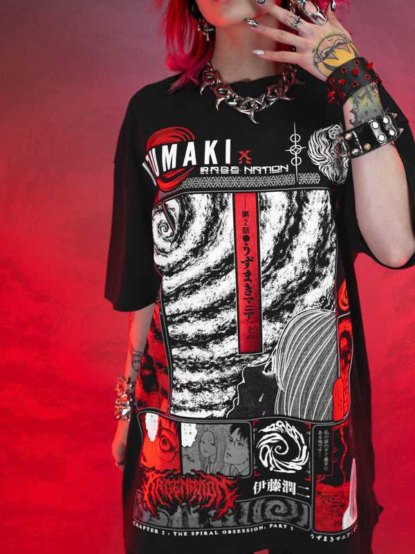 OFFICIAL UZUMAKI ✦ SPIRAL OBSESSION ✦ Collectible Tee T-Shirt