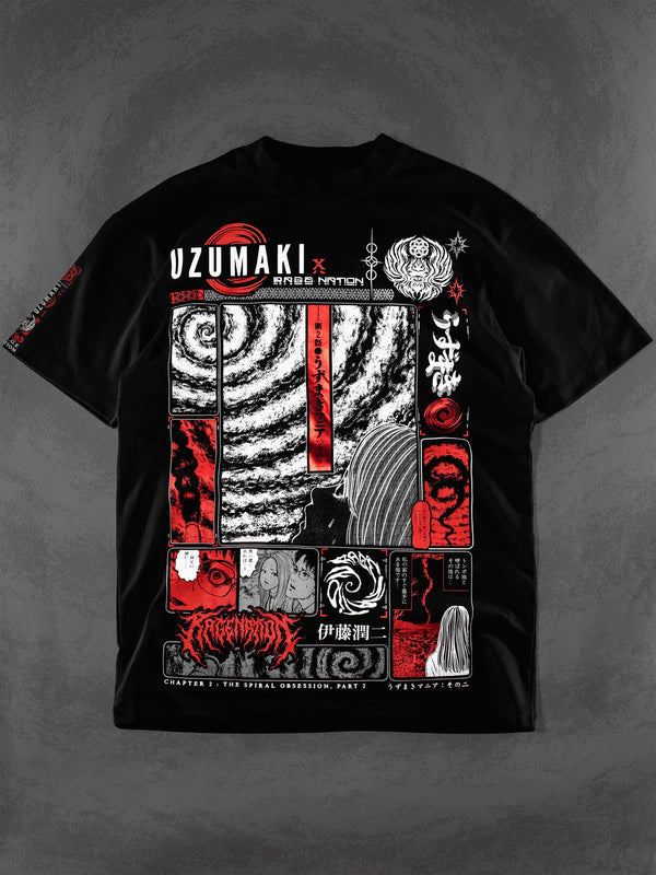 OFFICIAL UZUMAKI ✦ SPIRAL OBSESSION ✦ Collectible Tee T-Shirt