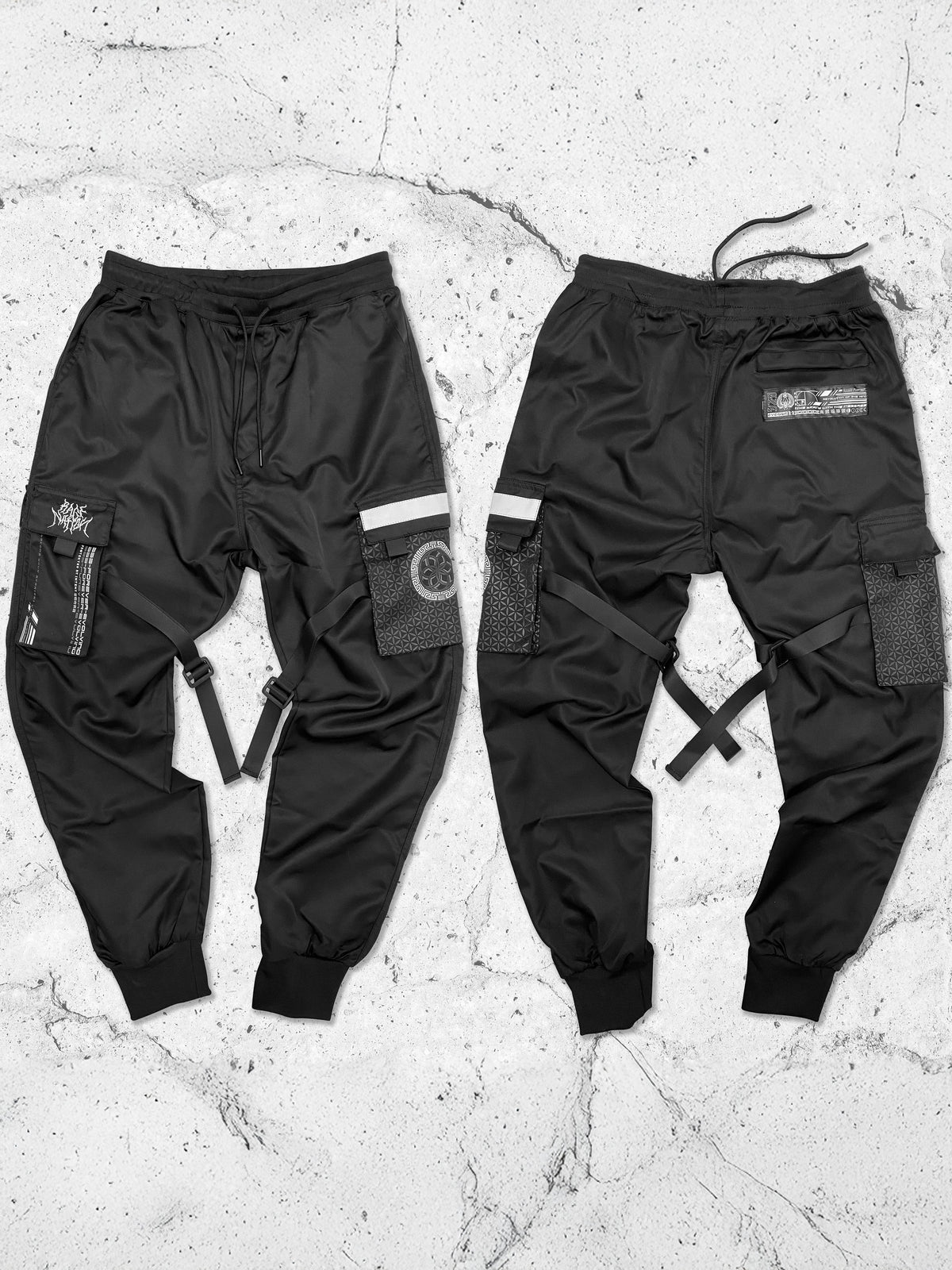 TH3 M3SSAG3 • DESIGN 001 • Tactical Unisex Joggers Tacticals