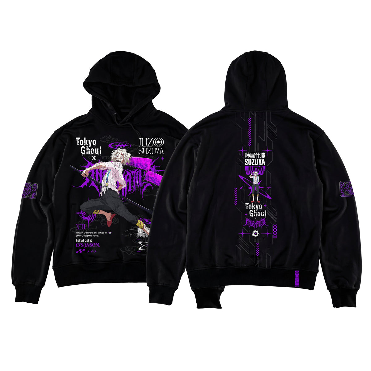 OFFICIAL TOKYO GHOUL ✦ QUINQUE ✦ Collectible Hoodie Hoodie