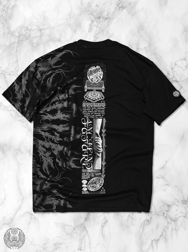 ANCIENT FUTURE V1 ✦ Reflective/Holographic Foil ✦ Premium T-Shirt T-Shirt