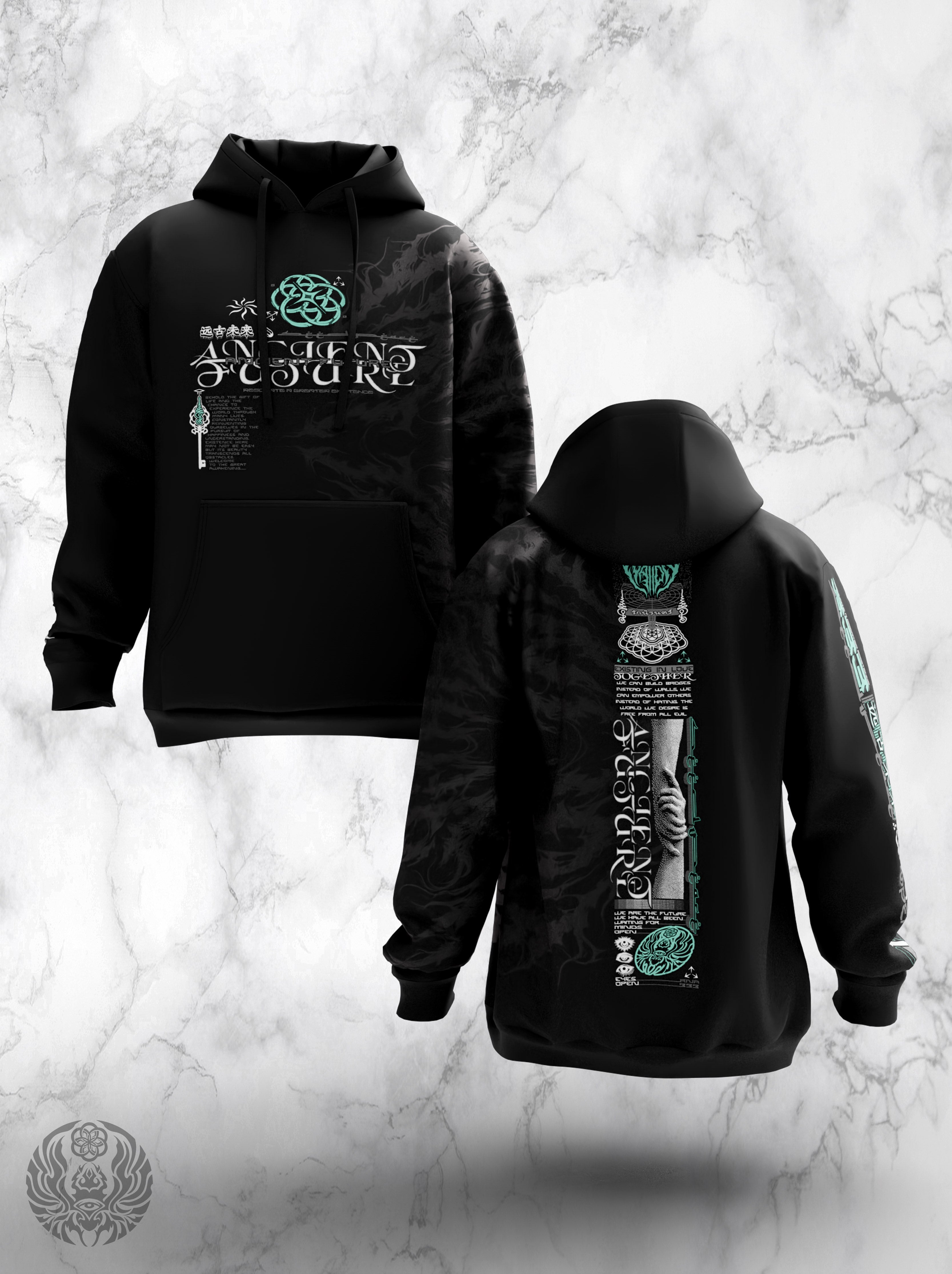 PRE-ORDER ✦ ANCIENT FUTURE ✦ 3 POCKET✦ Premium Hoodie Hoodie