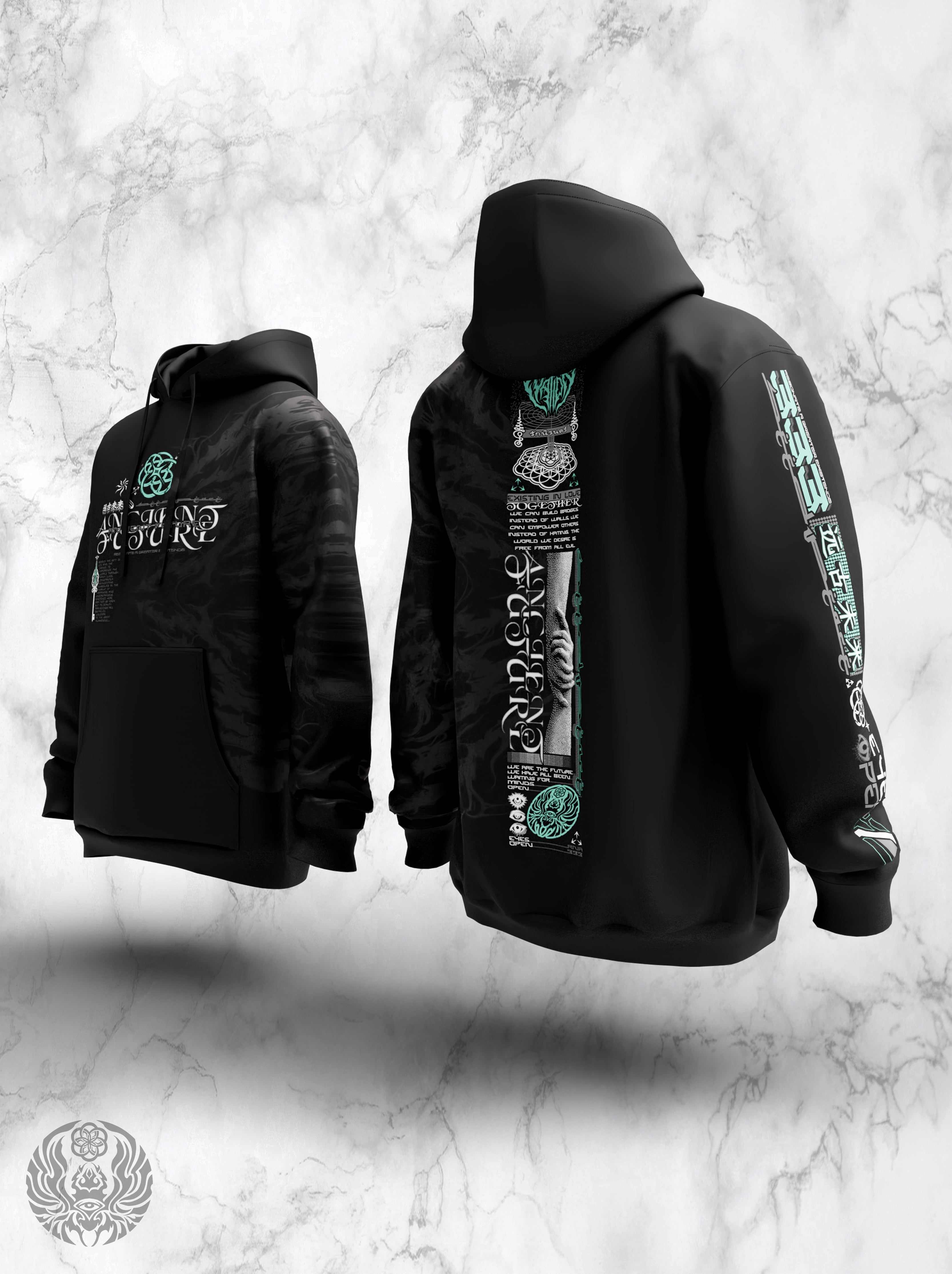 PRE-ORDER ✦ ANCIENT FUTURE ✦ 3 POCKET✦ Premium Hoodie Hoodie