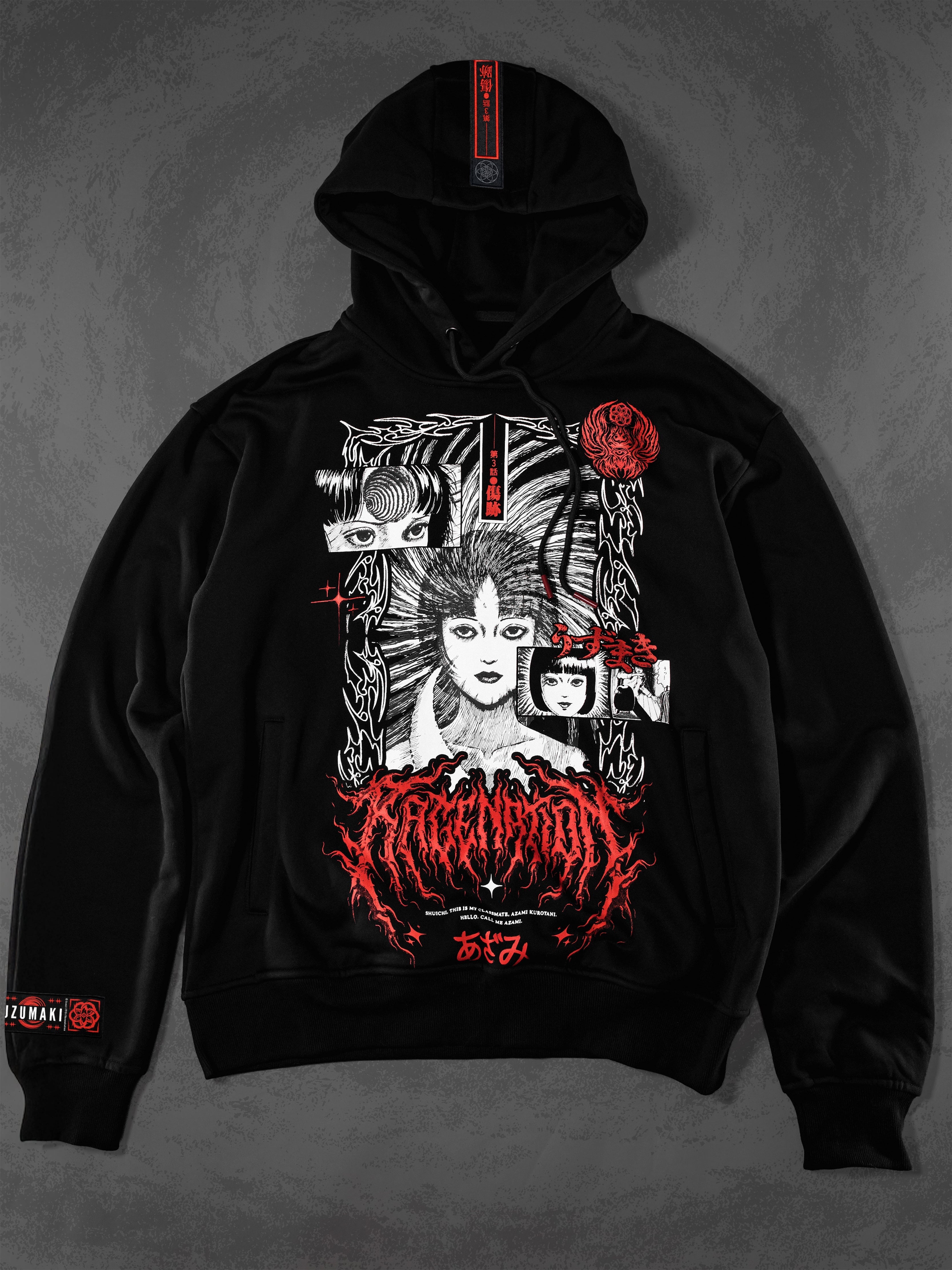 OFFICIAL UZUMAKI ✦ AZAMI'S CURSE ✦ Collectible Hoodie Hoodie