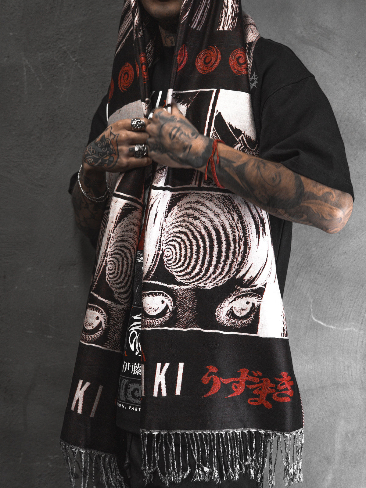 OFFICIAL UZUMAKI ✦ AZAMI'S CURSE ✦ Pashmina Shawl Shawl