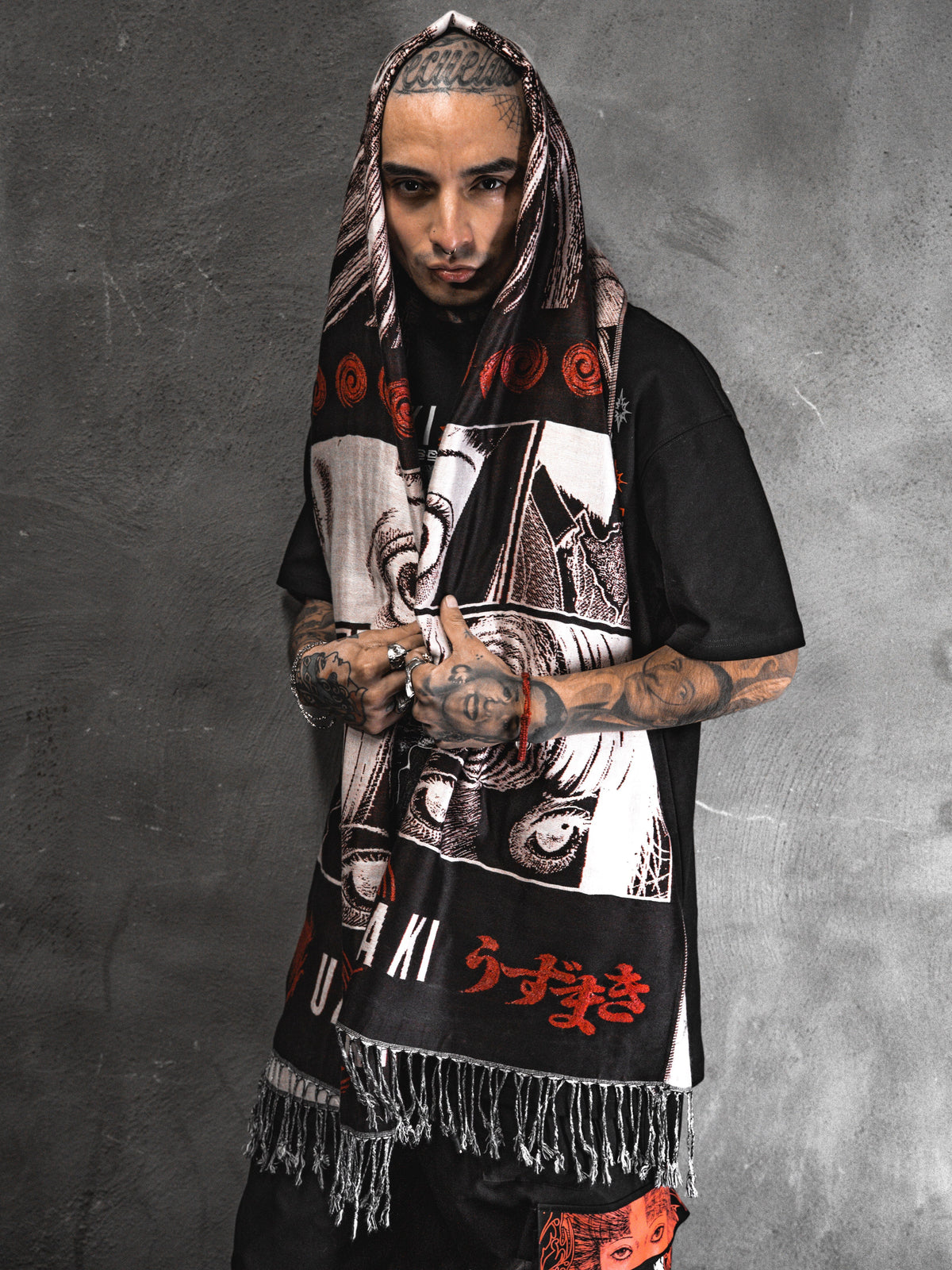 OFFICIAL UZUMAKI ✦ AZAMI'S CURSE ✦ Pashmina Shawl Shawl