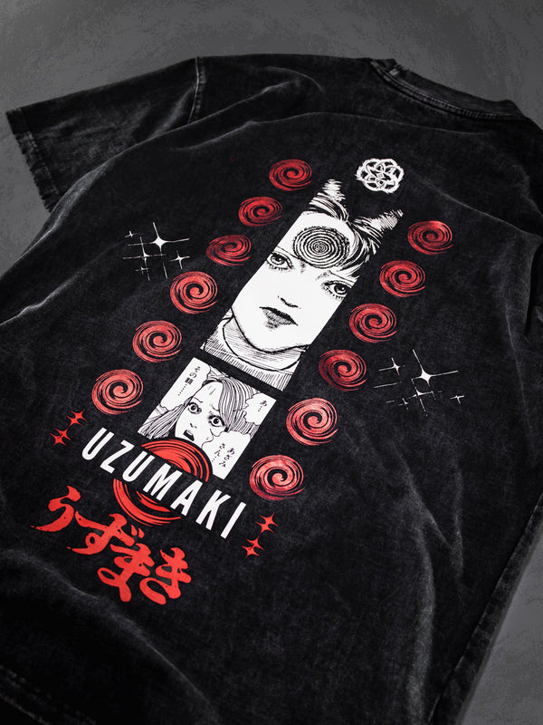 OFFICIAL UZUMAKI ✦ AZAMI'S CURSE ✦ ACIDWASH ✦ Collectible T-shirt T-Shirt