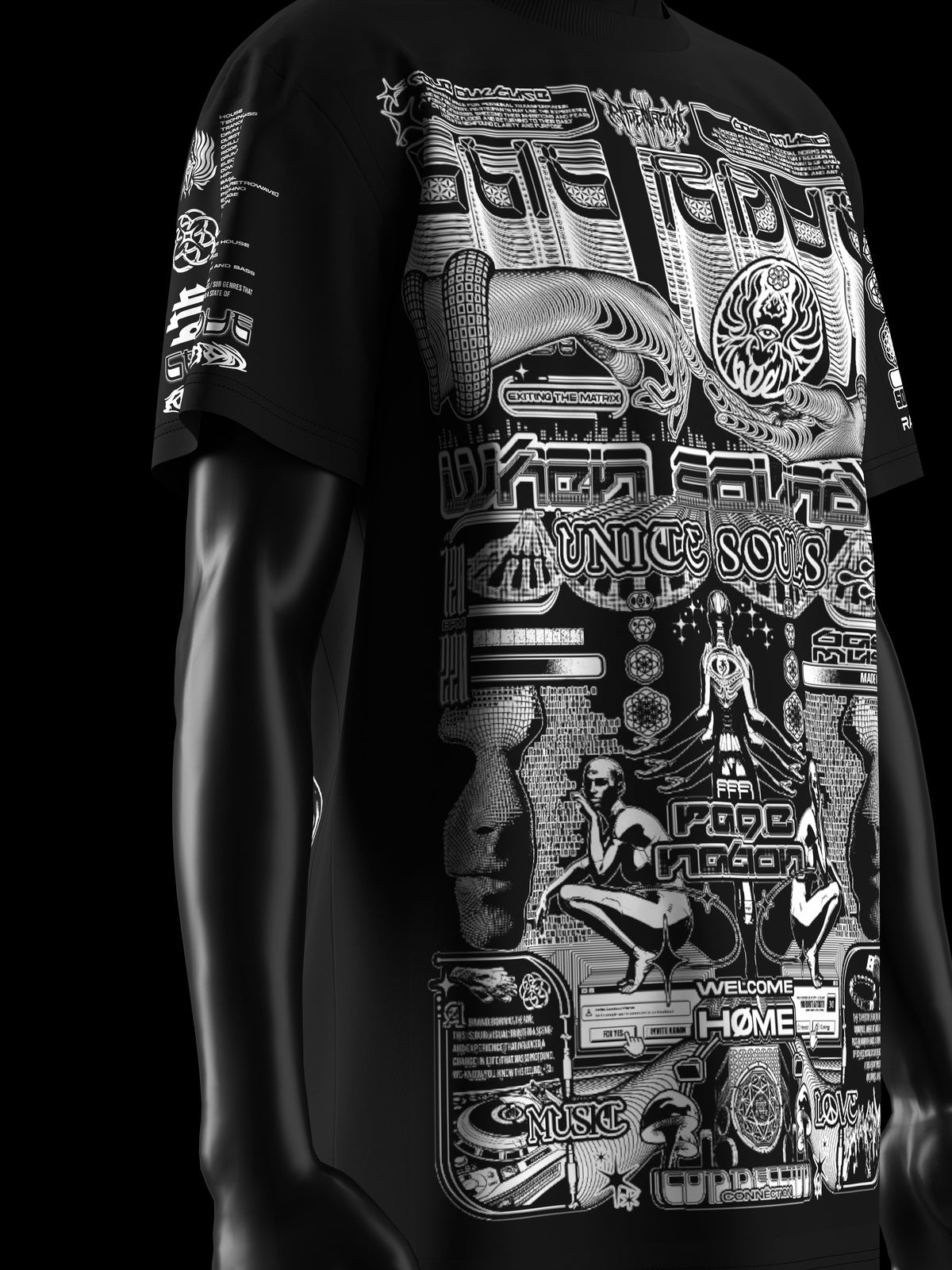 PRE-ORDER ✦ THE RAVE V2 ✦ We Should Leave Variant ✦ Premium T-Shirt Coming Soon