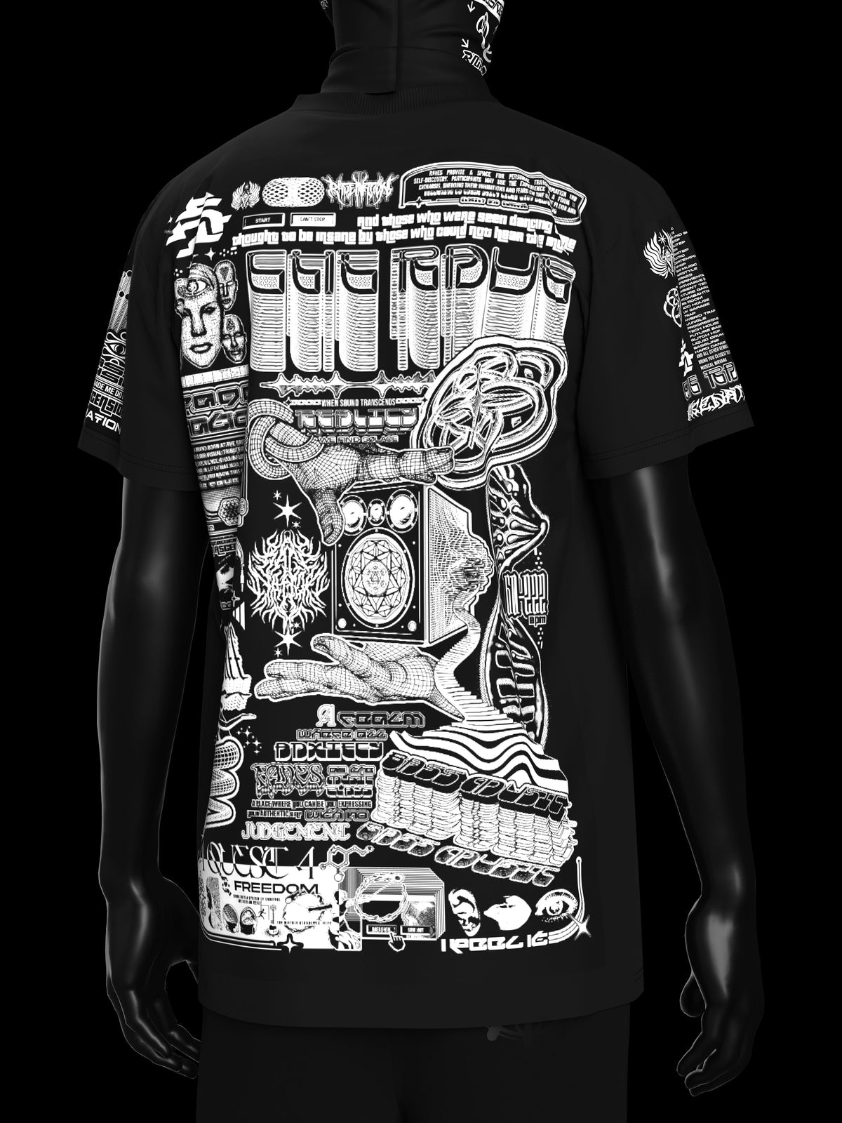 PRE-ORDER ✦ THE RAVE V2 ✦ We Should Leave Variant ✦ Premium T-Shirt Coming Soon