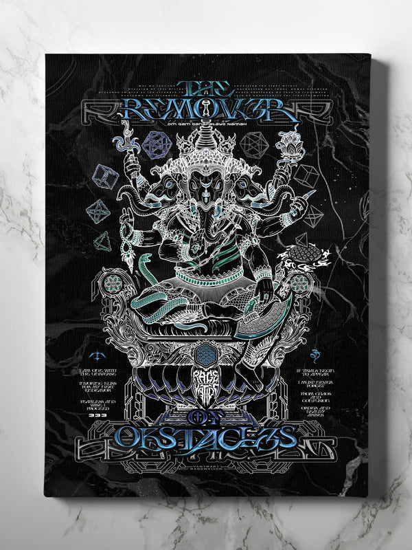 REMOVER OF OBSTACLES V1 ✦ Limited Edition Canvas Canvas