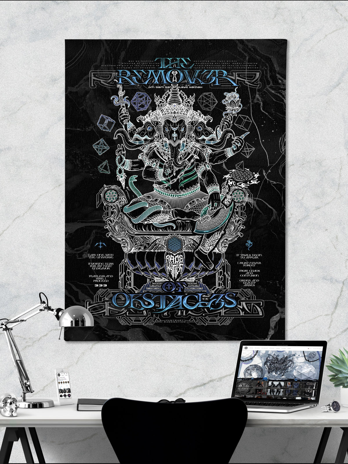 REMOVER OF OBSTACLES V1 ✦ Limited Edition Canvas Canvas