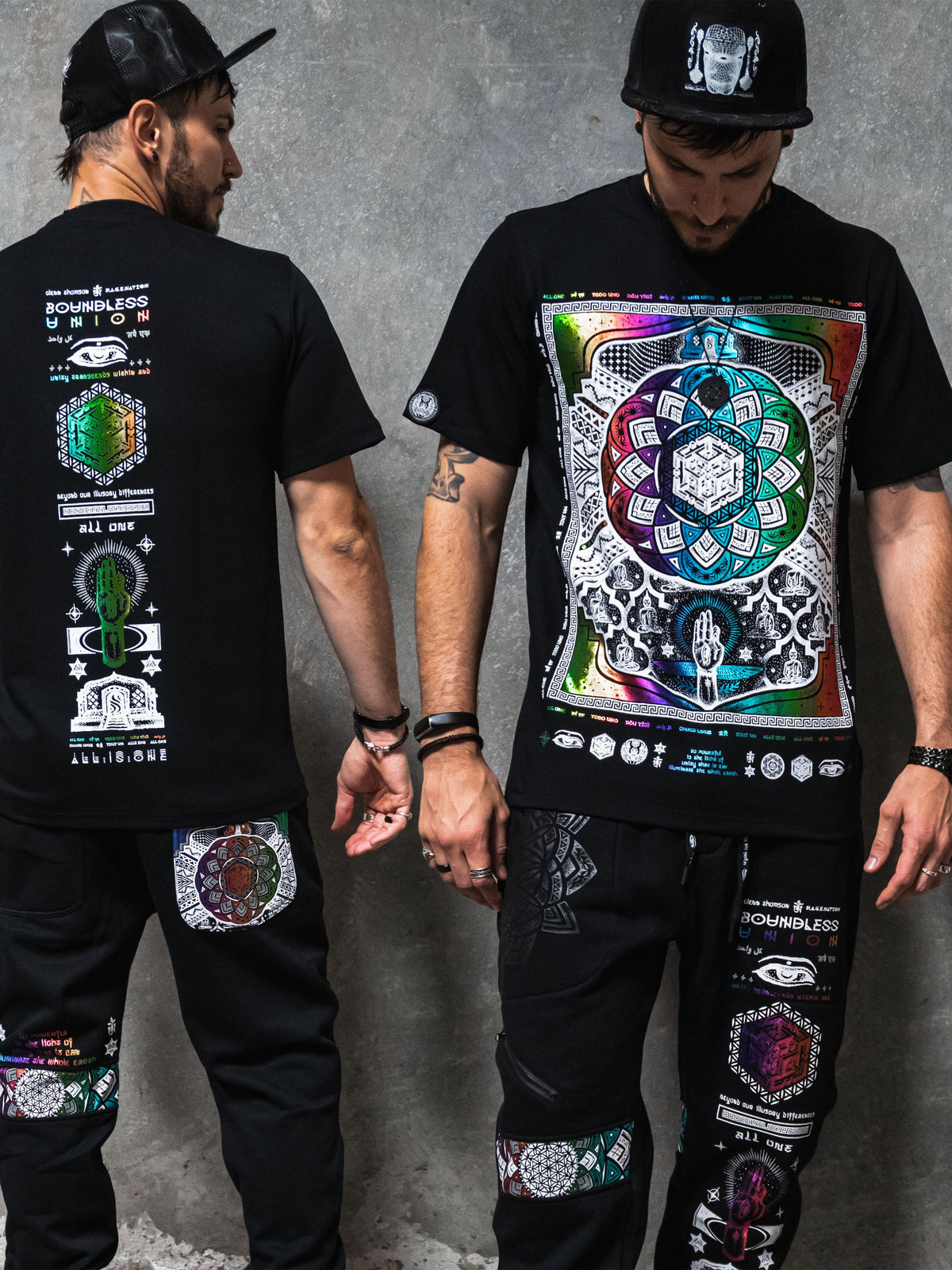 BOUNDLESS UNION V2 ✦ SPECTRUM ✦ Premium T-Shirt T-Shirt