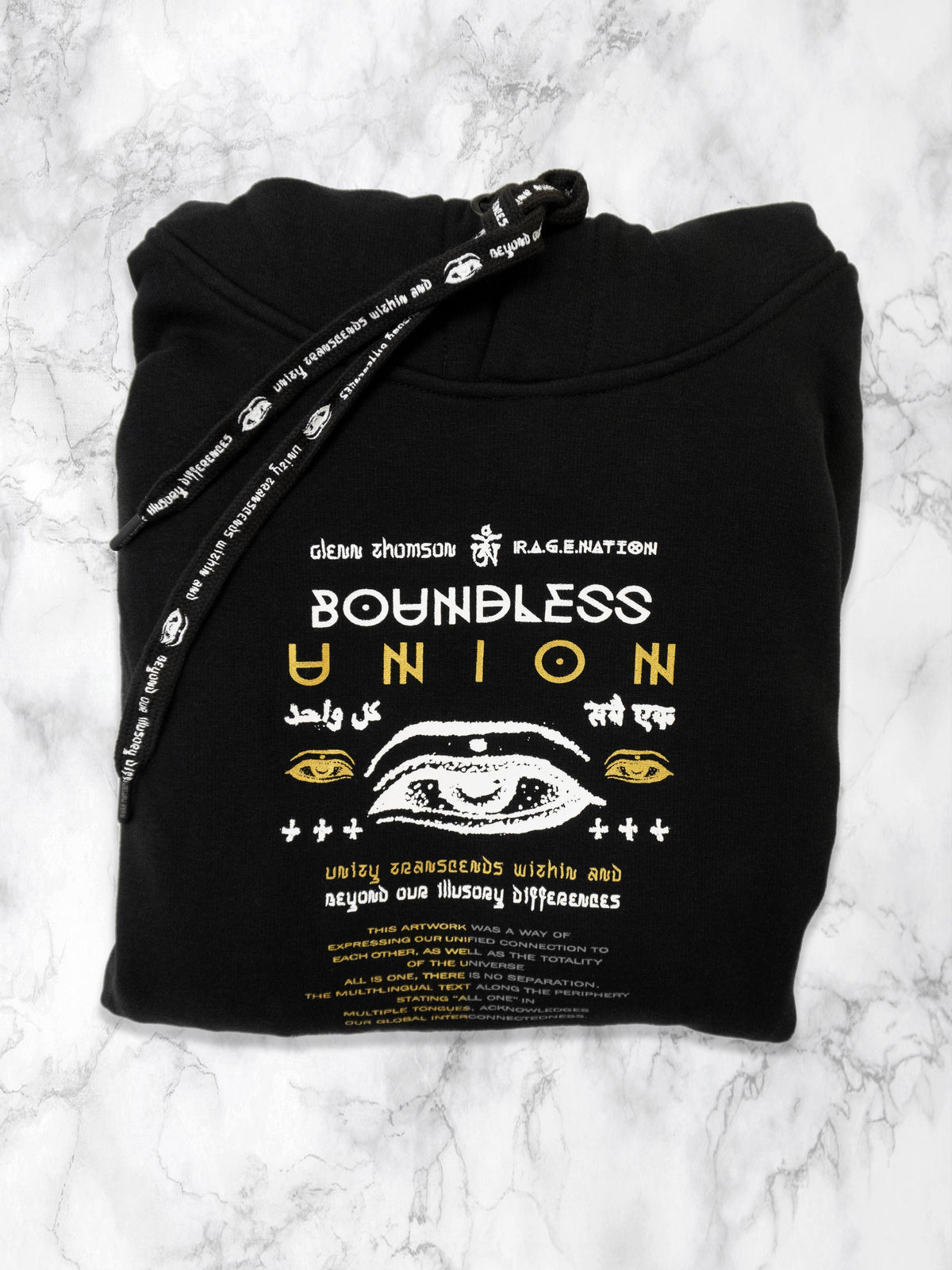BOUNDLESS UNION ✦ GLENN THOMSON x RNA ✦ Premium Hoodie Hoodie
