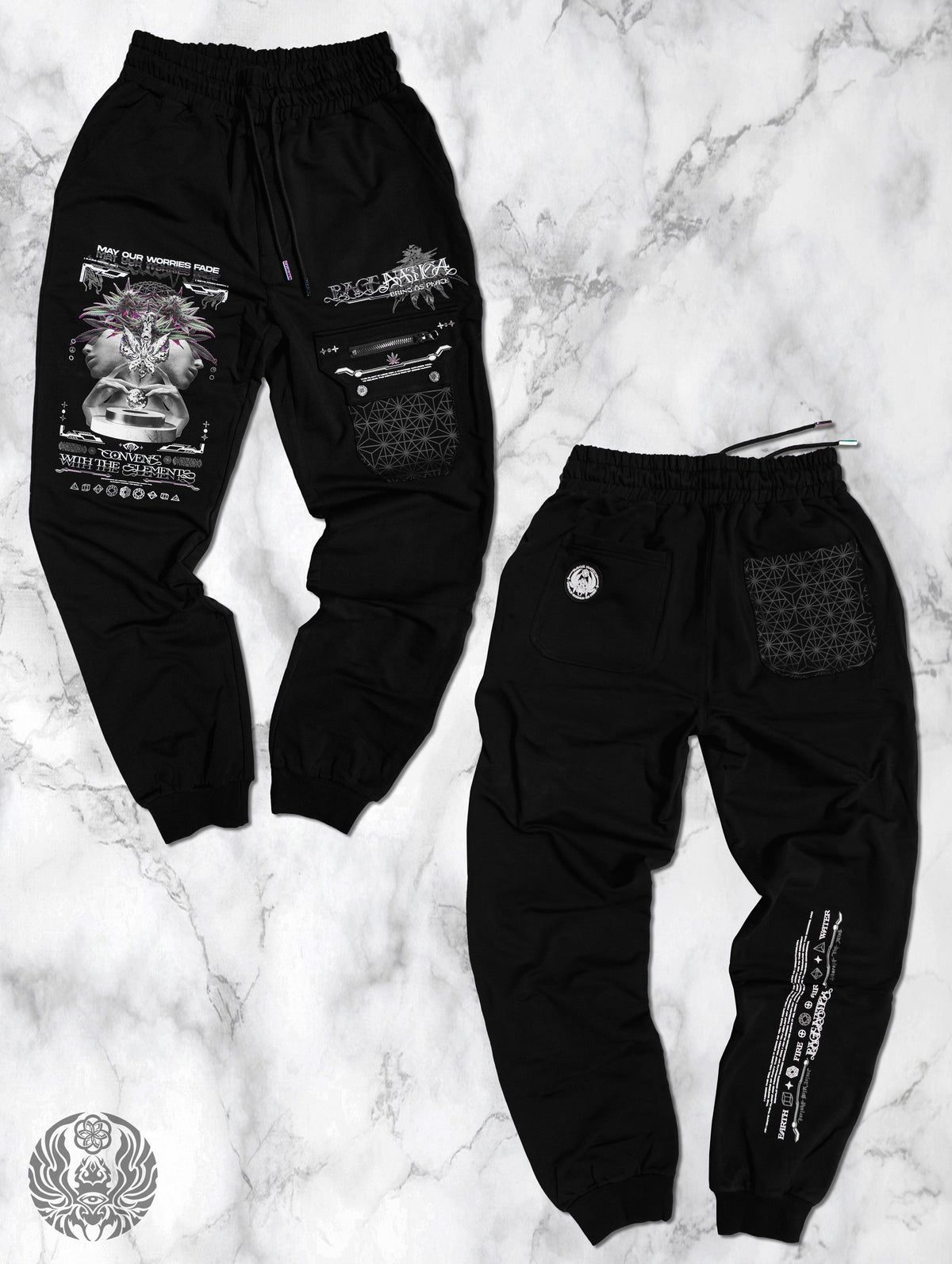 COMING SOON • CONVENE WITH THE ELEMENTS • Premium Unisex Joggers Joggers
