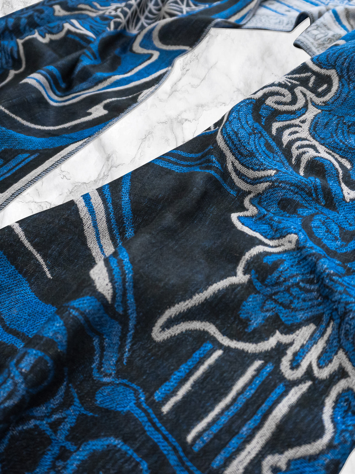 CONVENE WITH THE ELEMENTS ✦ BLUE DREAM ✦ Festival Shawl Shawls
