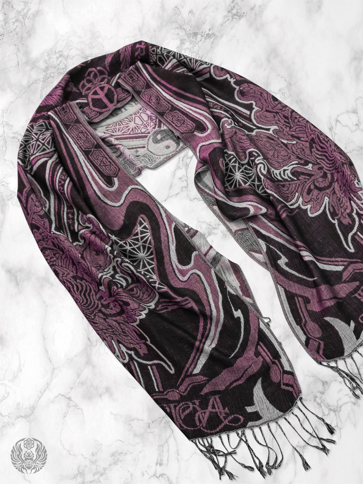 CONVENE WITH THE ELEMENTS ✦ BUBBLEGUM BLISS ✦ Festival Shawl Shawls