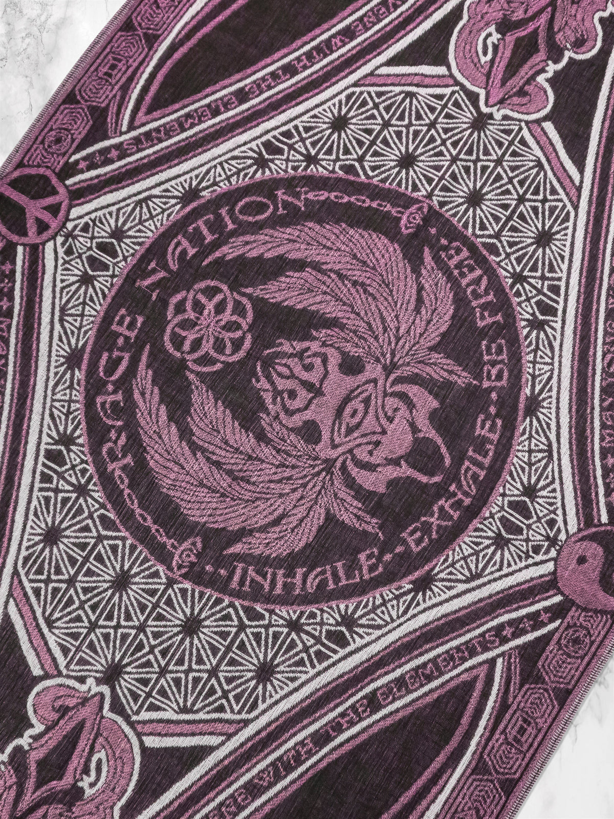 CONVENE WITH THE ELEMENTS ✦ BUBBLEGUM BLISS ✦ Festival Shawl Shawls