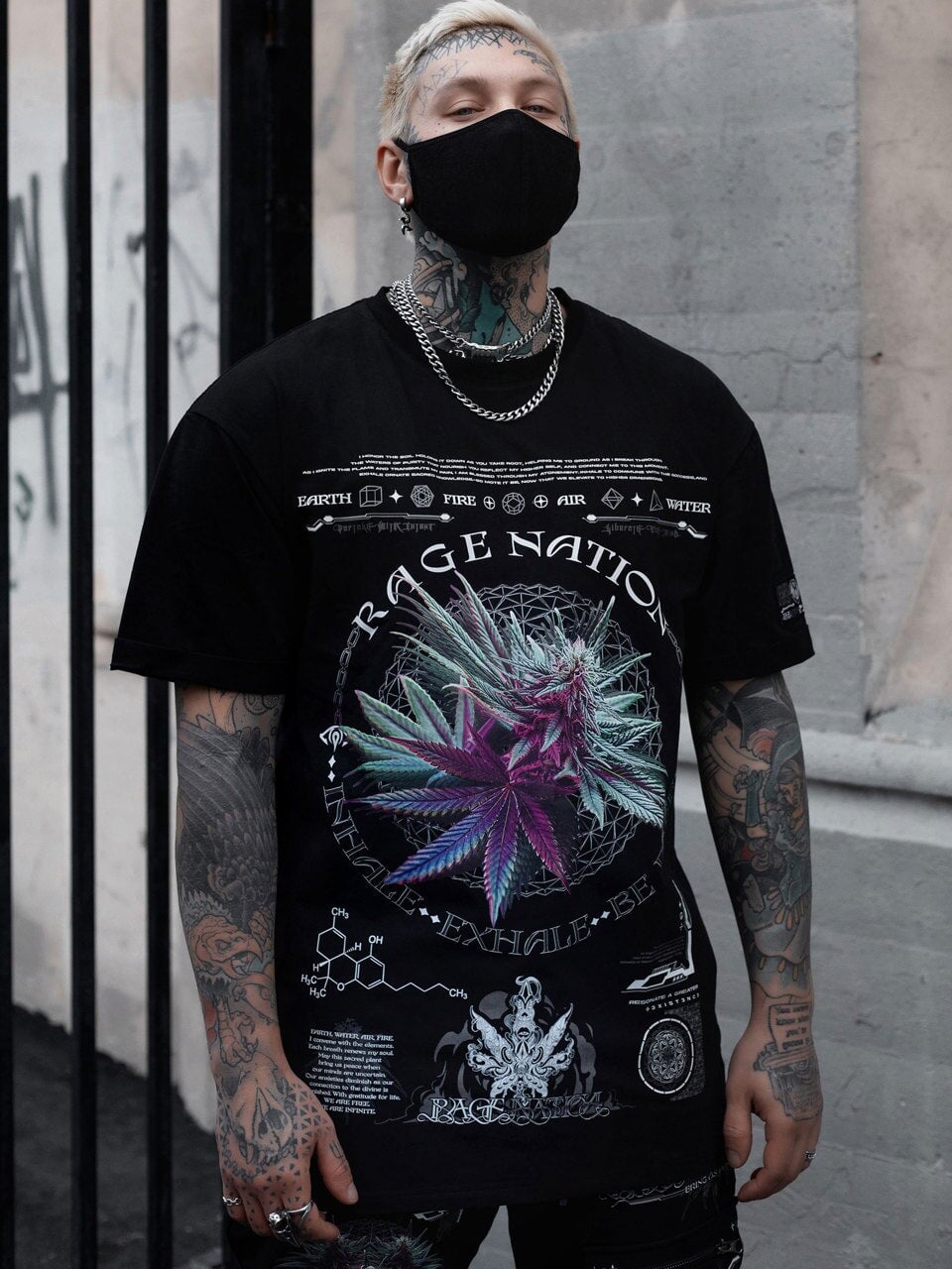 NEW RELEASE ✦ CONVENE WITH THE ELEMENTS ✦ Premium T-Shirt w/ sleeve patch T-Shirt
