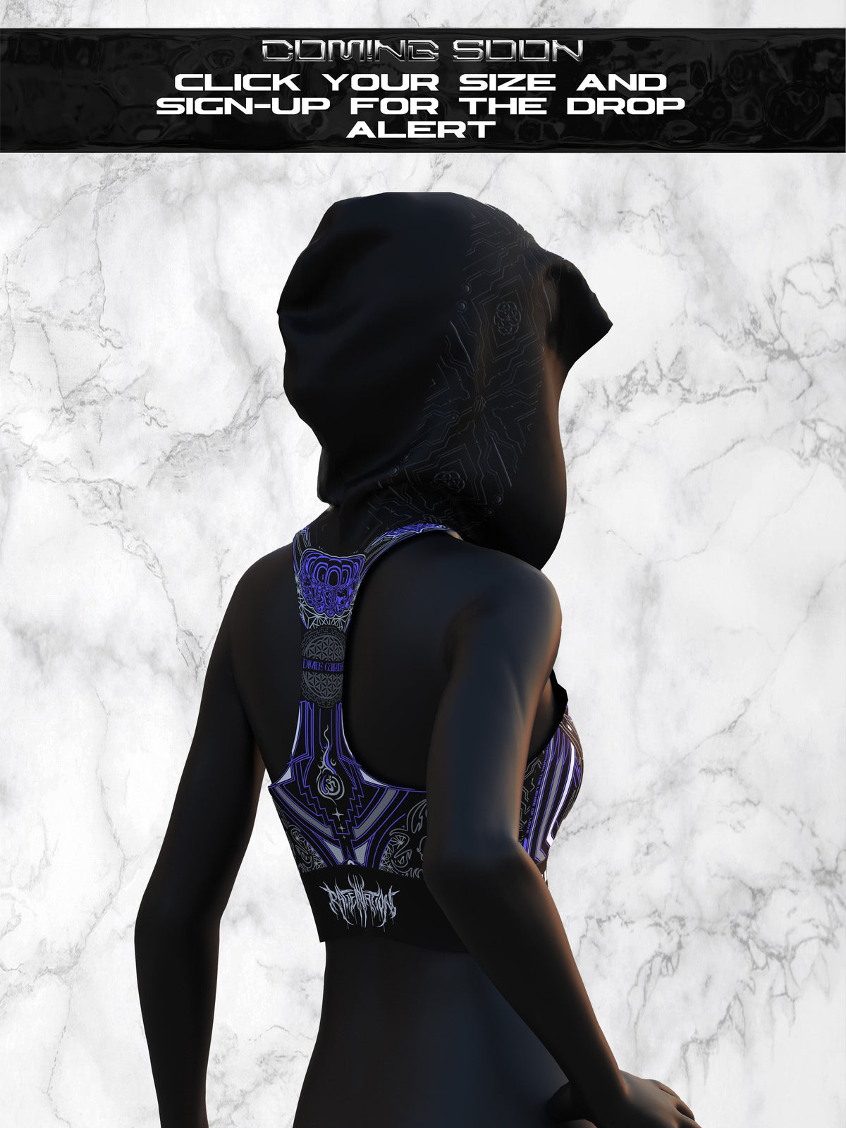COMING SOON • DIVINE GUIDANCE • Hooded Sports Bra Coming Soon