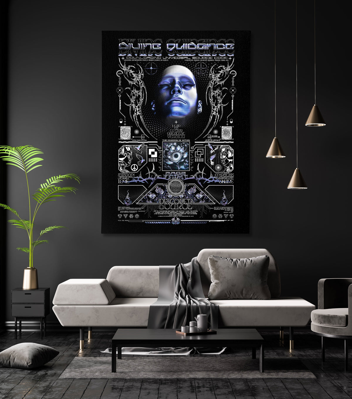 DIVINE GUIDANCE V1 ✦ 111 ✦ Limited Edition Canvas Canvas