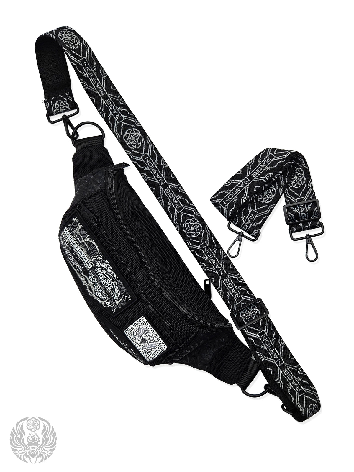 DIVINE GUIDANCE ✦ Fanny Pack / Chest Bag ✦ w/ Interchangeable Strap Fanny Pack
