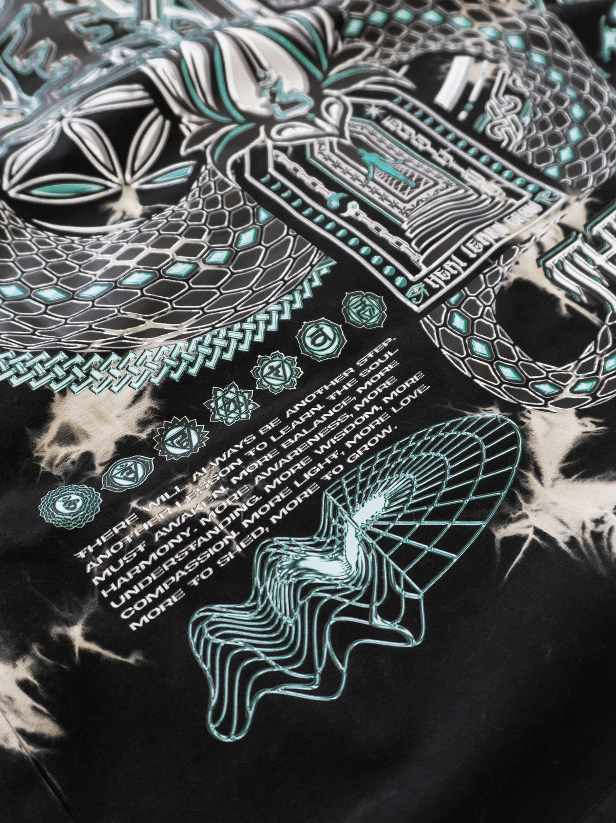EVOLVE THE MIND V2 • AR Activated • Tie-Dye Short Sleeve Short Sleeve