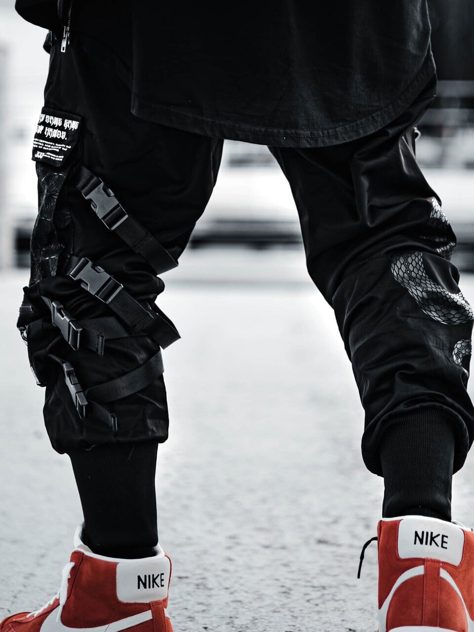 DON'T TRIP V1 • DESIGN 002 • Tactical Unisex Joggers w/ hidden pocket Tacticals