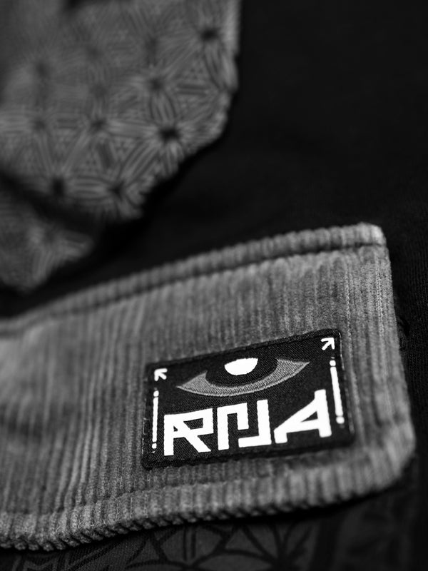 GEOMETRY OF BEING ✦ Black/Gray ✦ Corduroy Flow Joggers Joggers