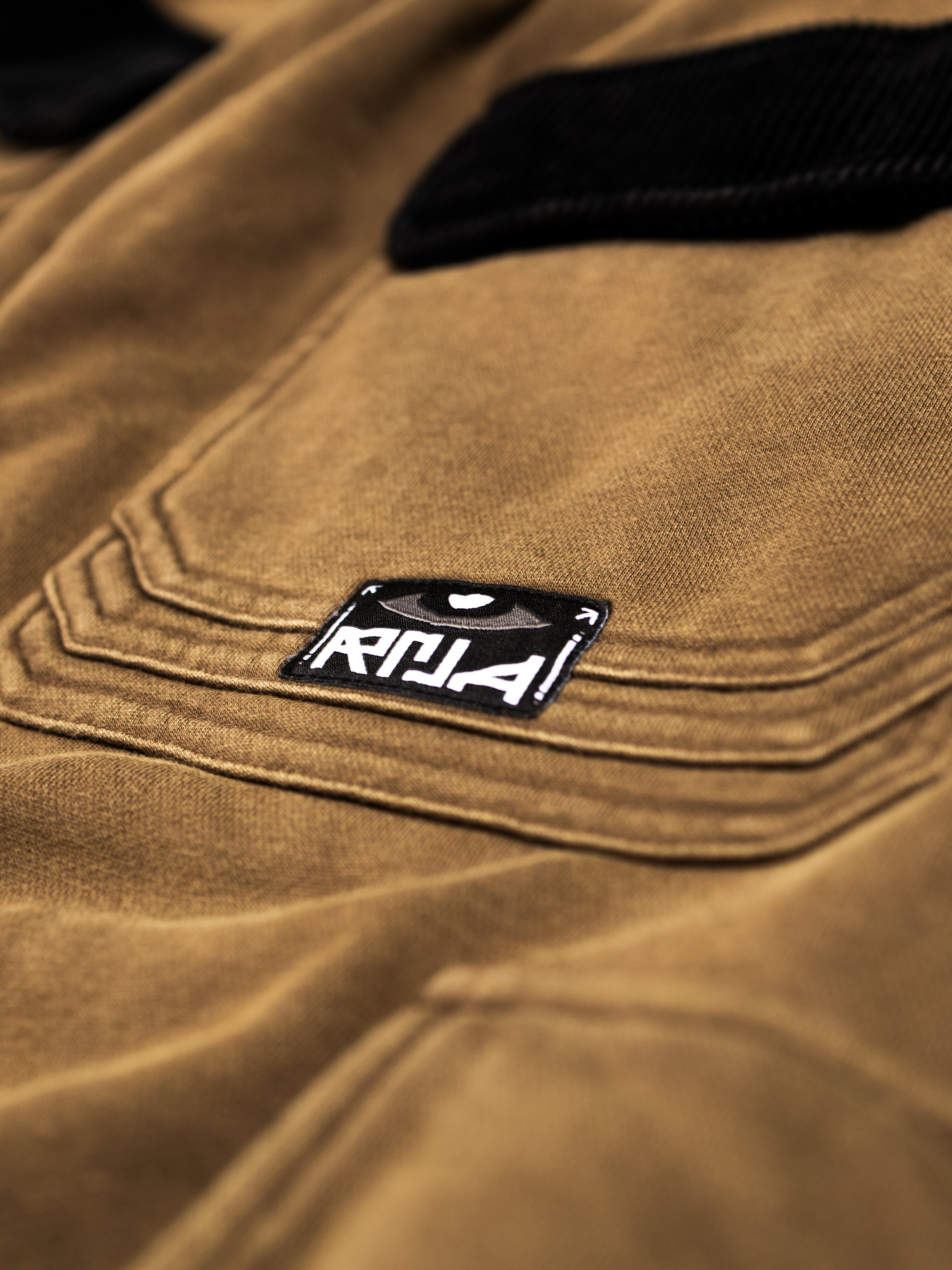 MOKSHA मोक्ष ✦ Tan/Black ✦ Corduroy Flow Joggers Joggers