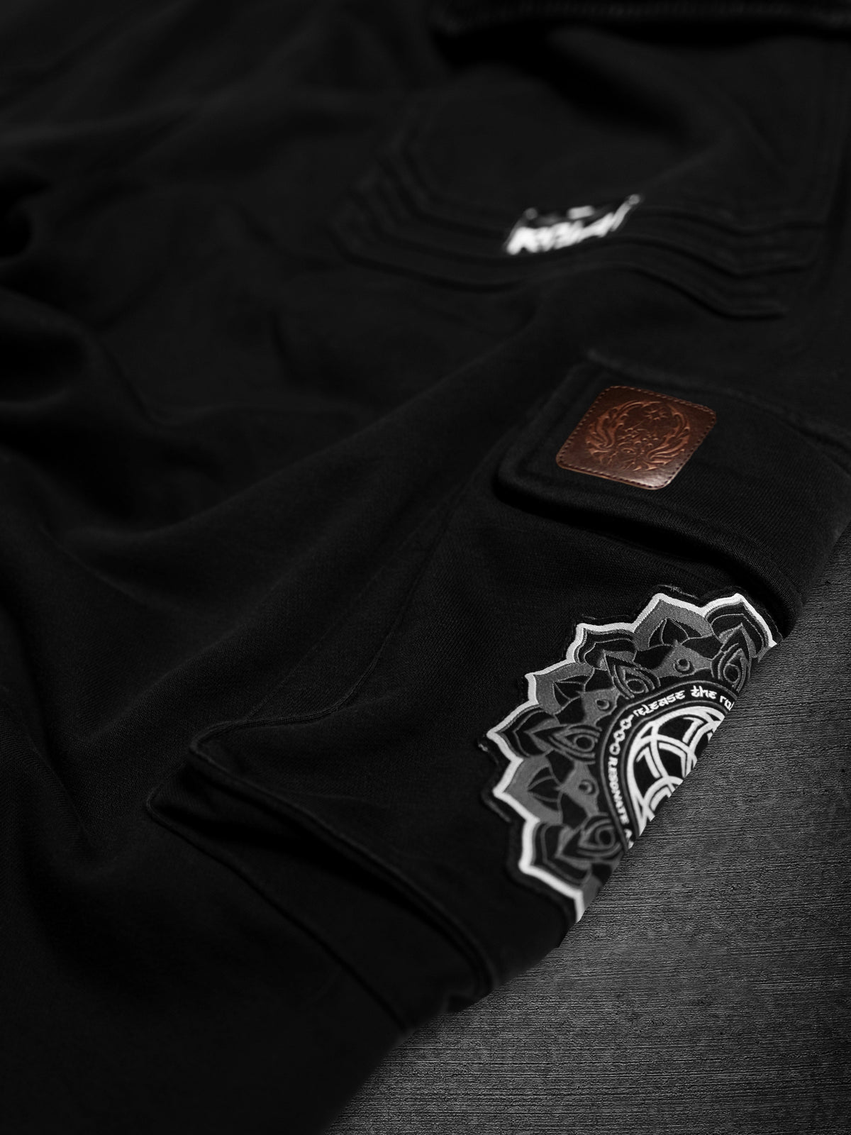 MOKSHA मोक्ष ✦ BLK on BLK ✦ Corduroy Flow Joggers Joggers