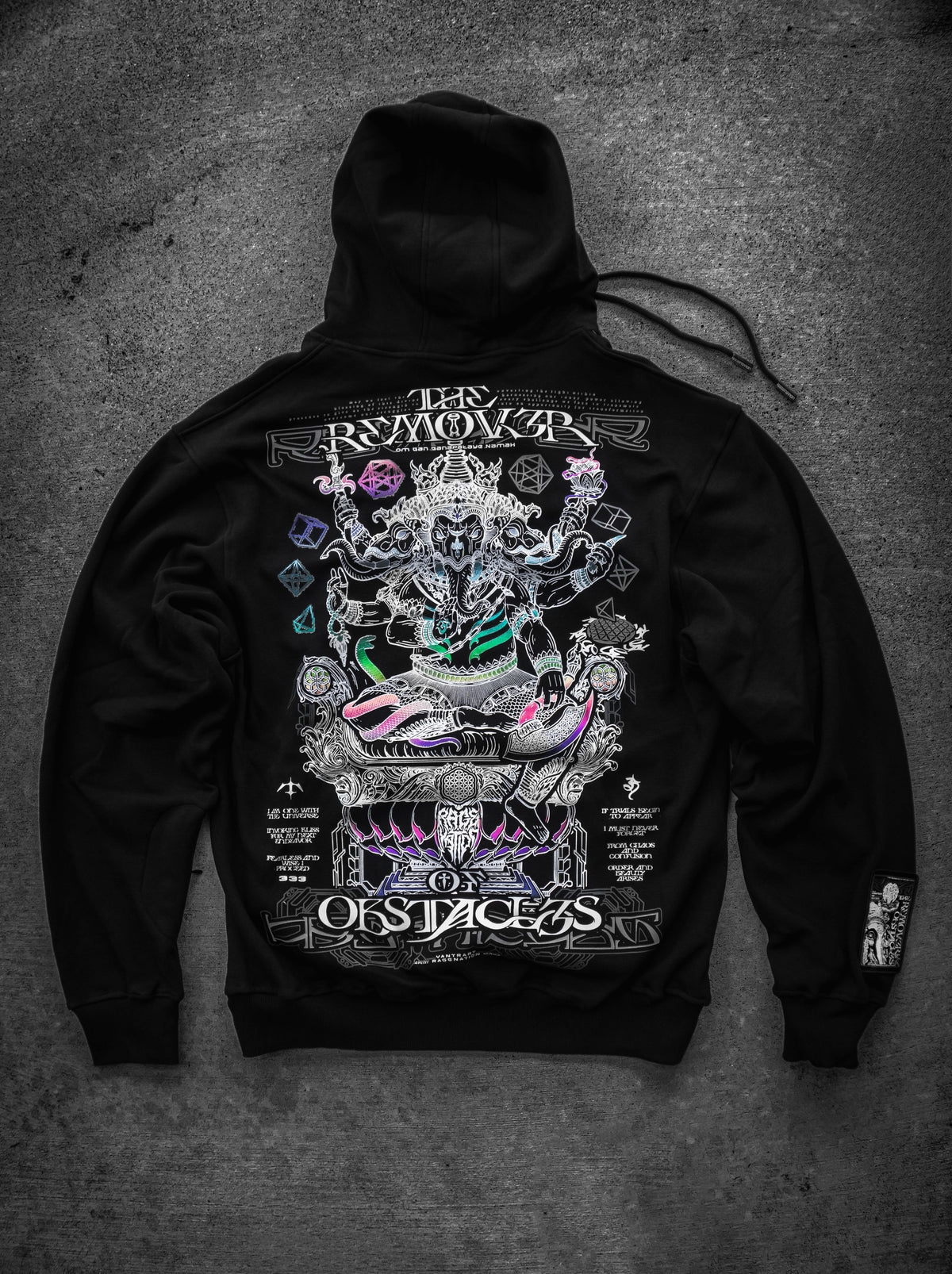 REMOVER OF OBSTACLES V2 ✦ SPECTRUM FOIL ✦ Premium Hoodie Hoodie