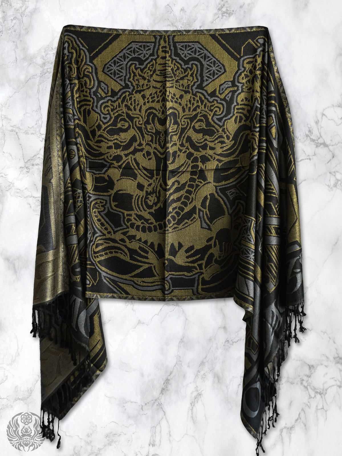 REMOVER OF OBSTACLES ✦ GUILDED GOLD ✦ Festival Shawl Shawls