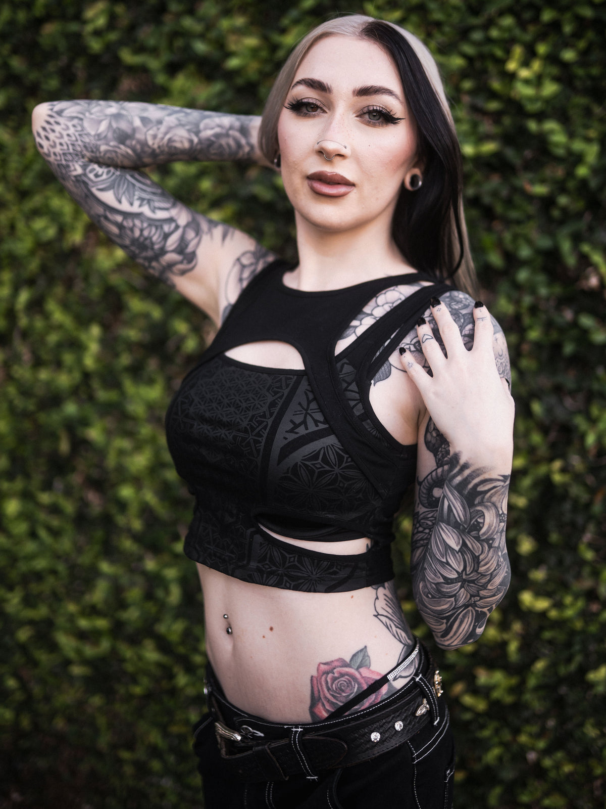 GEOMETRY OF BEING ✦ Crop Top Crop Top