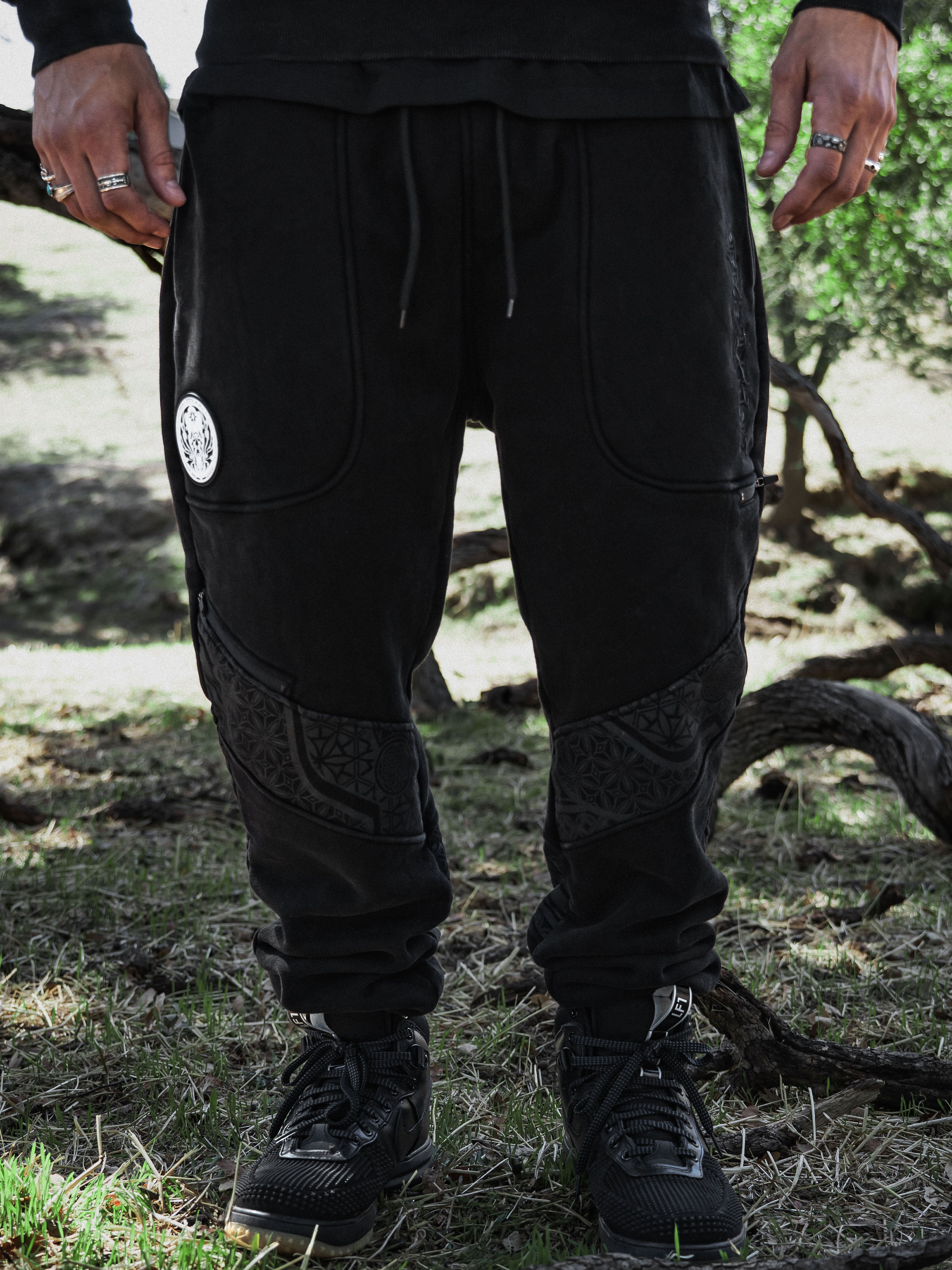 GEOMETRY OF BEING V1 ✦ Luxe Joggers Joggers