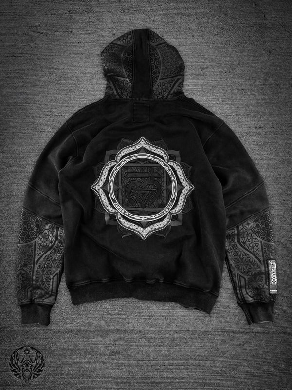 GEOMETRY OF BEING ✦ Premium Stonewash Hoodie Hoodie