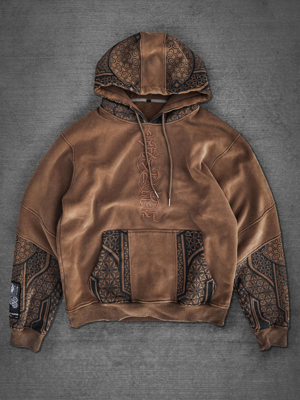 PRE-ORDER ✦ GEOMETRY OF BEING V2 ✦ Premium Stonewash Hoodie Hoodie