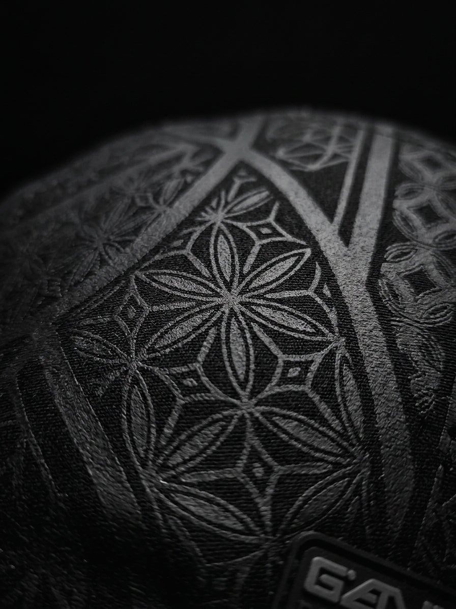 GEOMETRY OF BEING V1 ✦ 5 Panel Hat Hat
