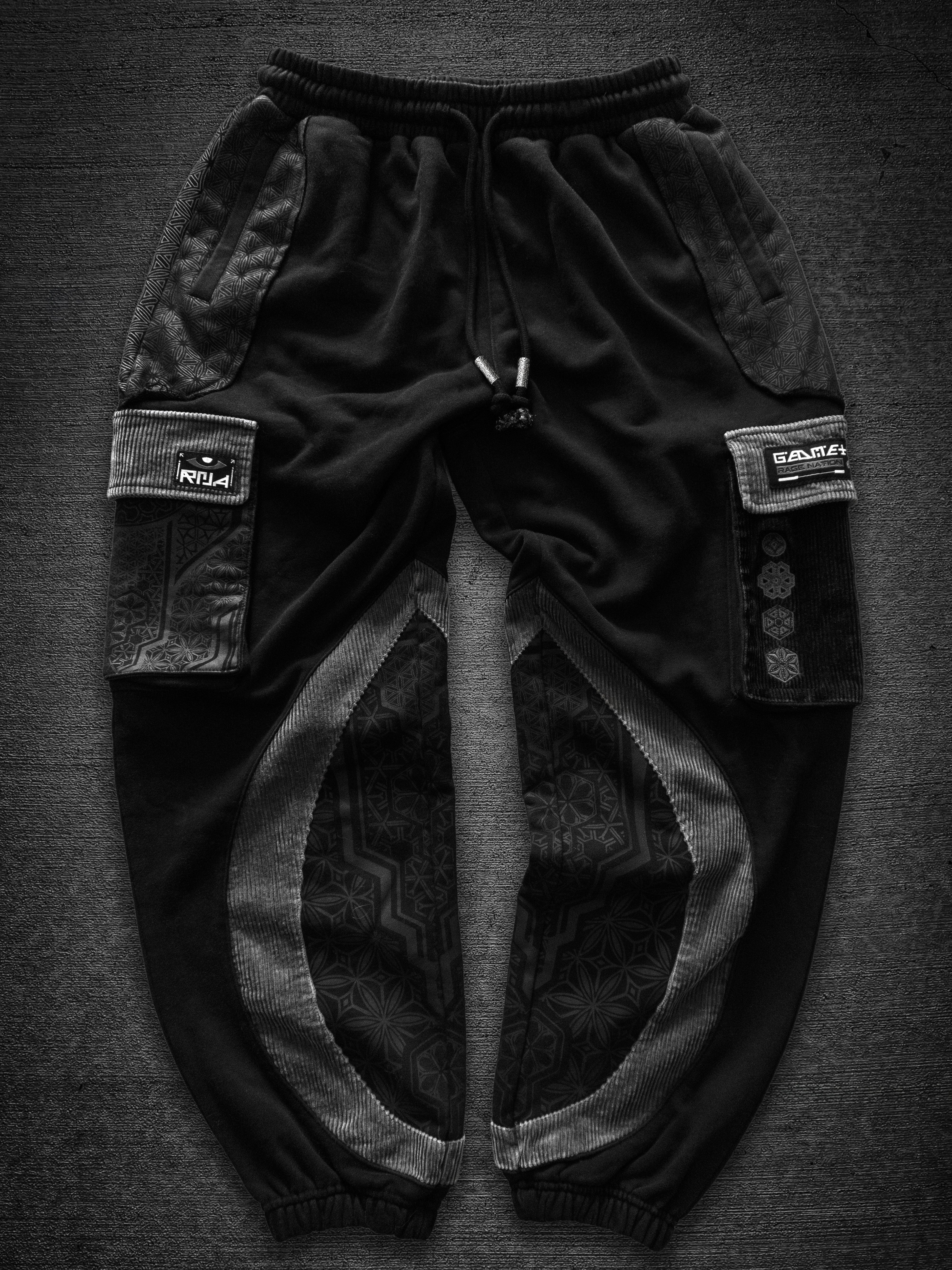 COMING SOON ✦ Black/Gray ✦ Harem Joggers Joggers