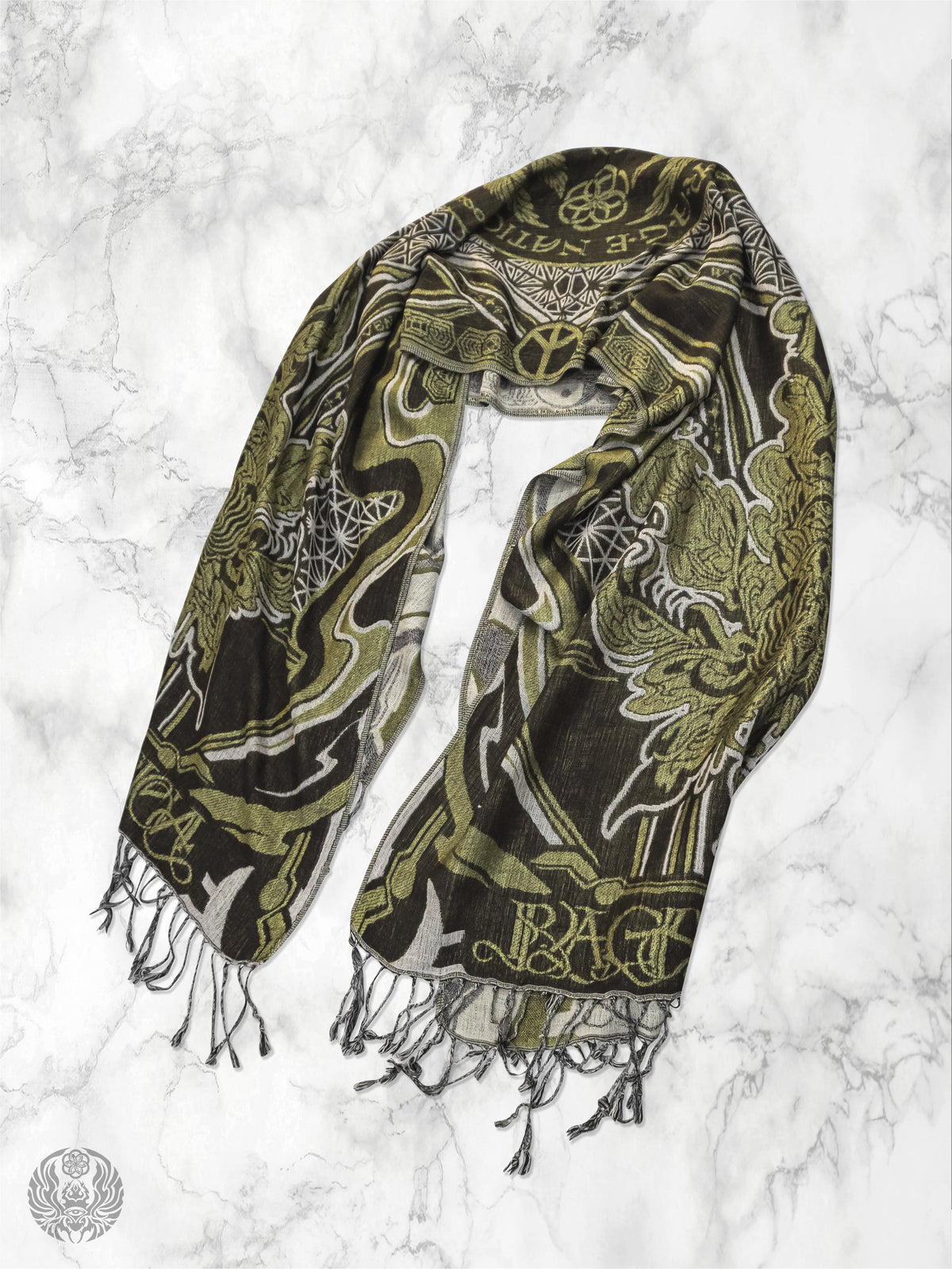 CONVENE WITH THE ELEMENTS ✦ GOLDEN KU$H ✦ Festival Shawl Shawls
