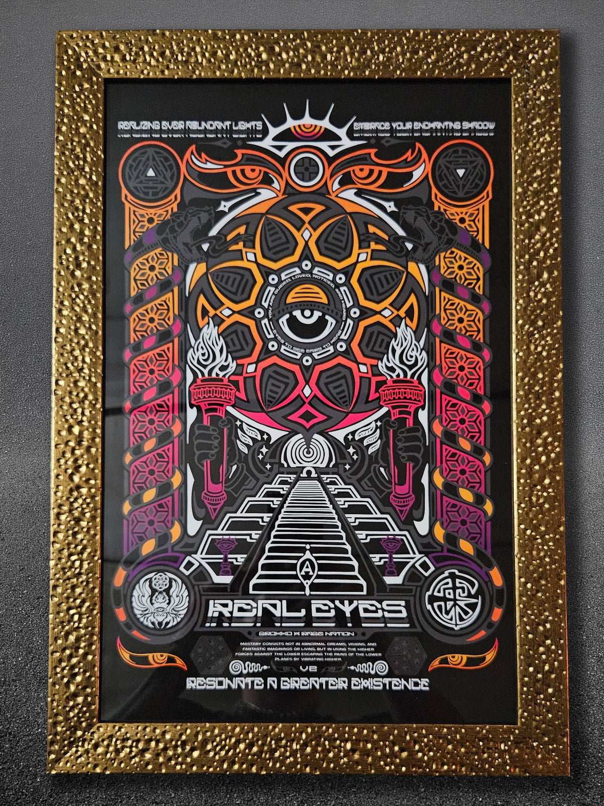 REAL EYES V2 ✦ LE 50 ✦ PRINT by GROKKO Print